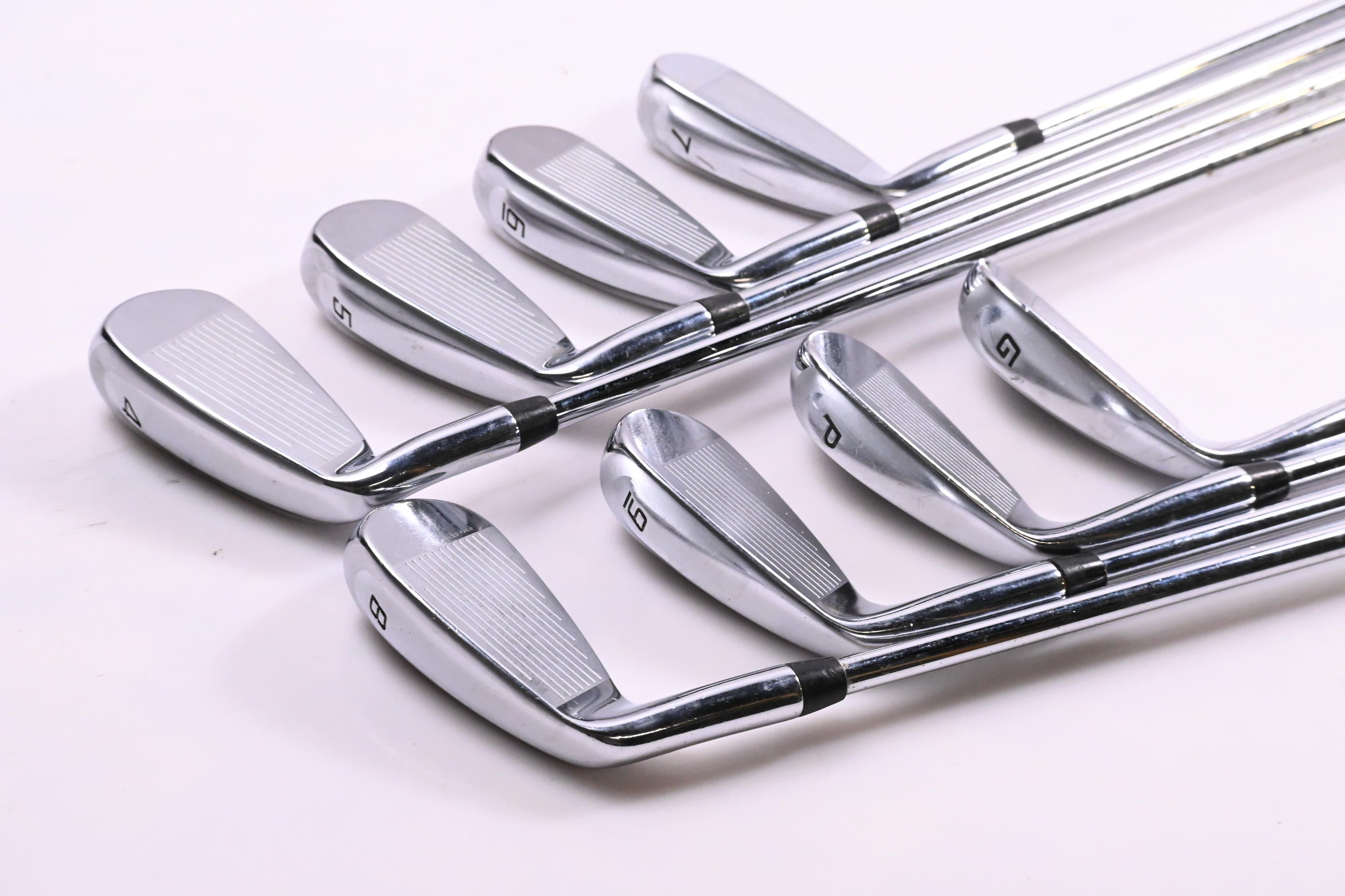 Cobra King F9 One Length Irons / 4-PW+GW / Regular Flex KBS Tour 80-90 Shafts