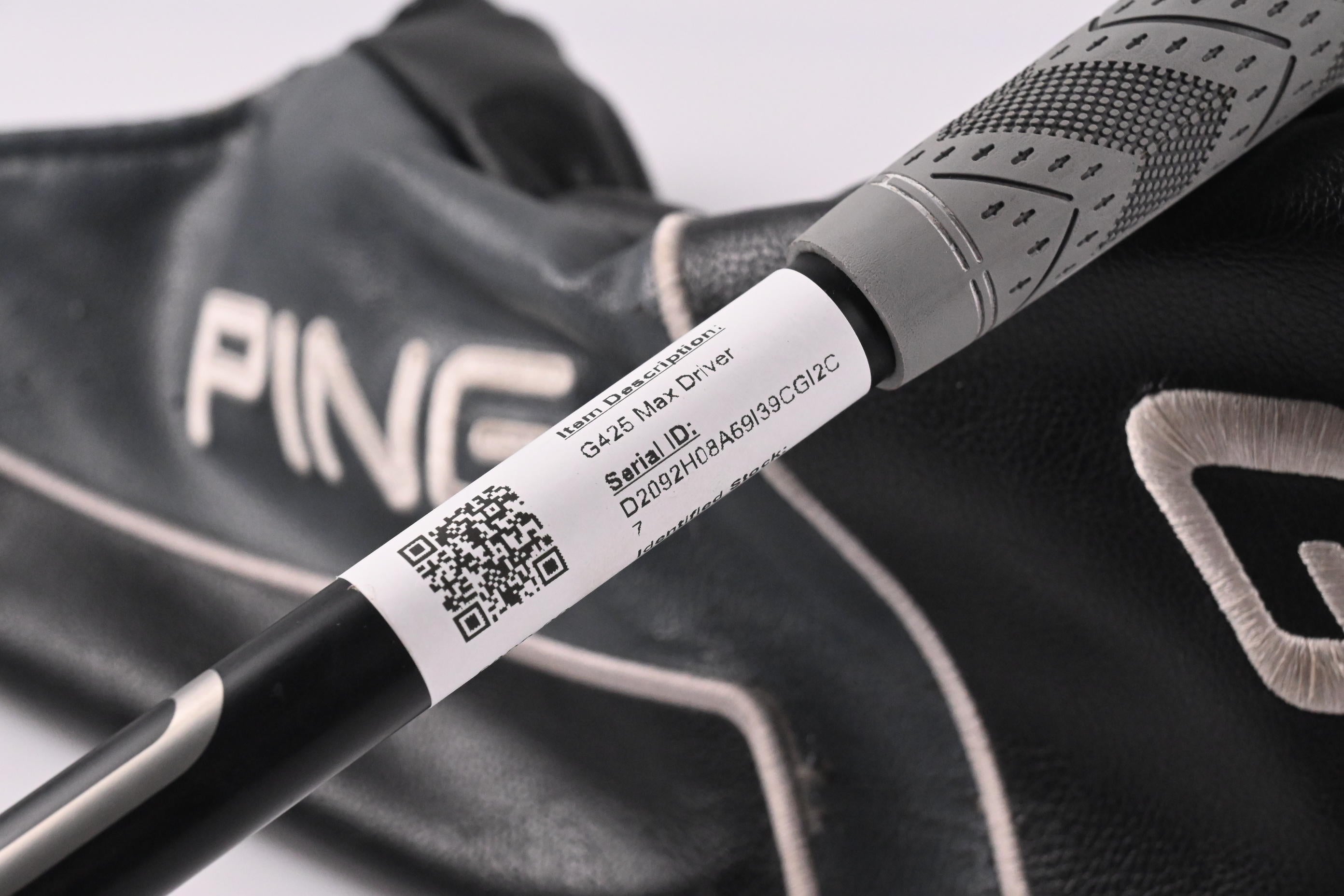 Ping G425 Max Driver / 10.5 Degree / Stiff Flex Ping Alta CB Slate 55 Shaft