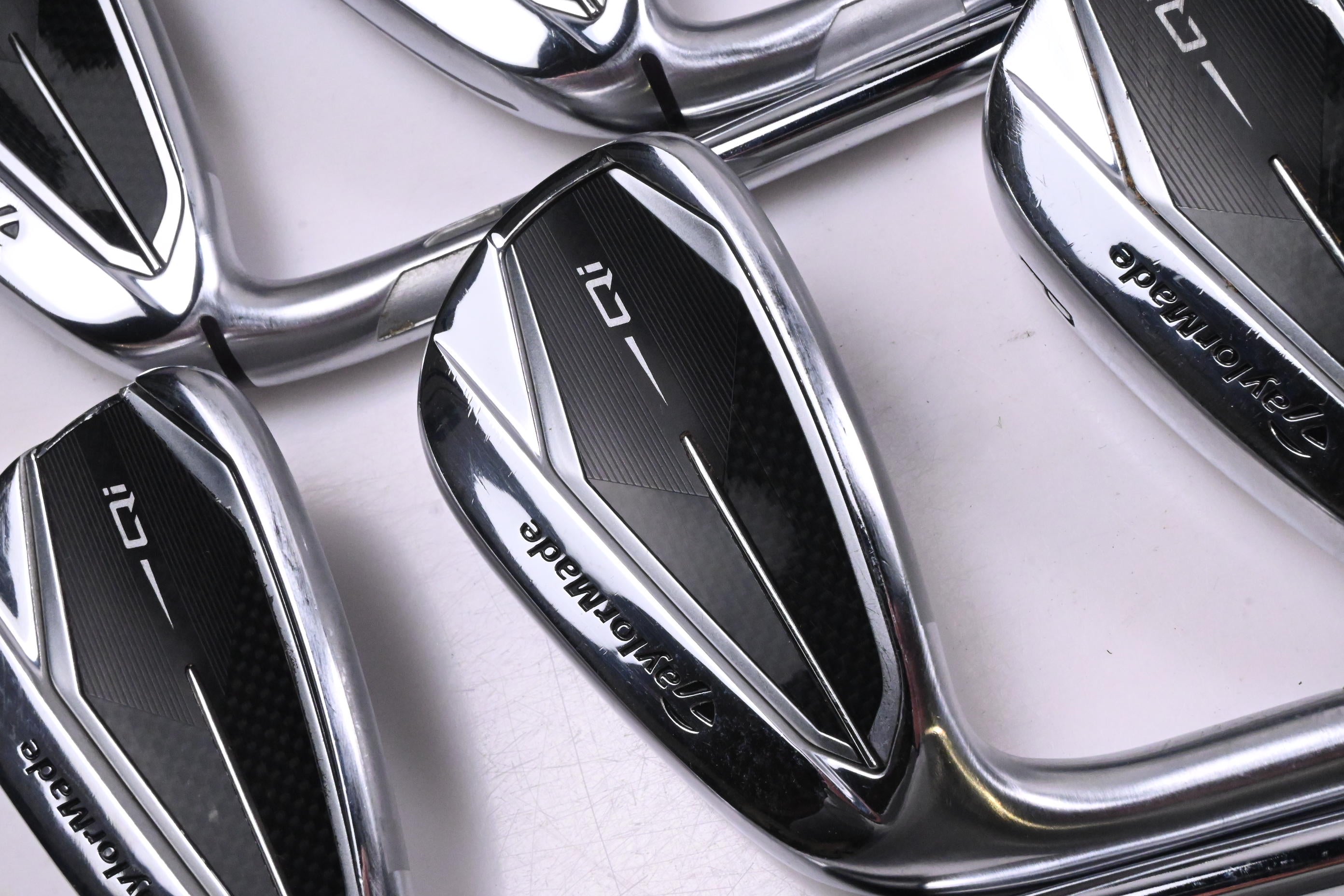 Left Hand Taylormade Qi Irons / 5-PW+GW / Regular Flex KBS MAX MT 85 Shafts