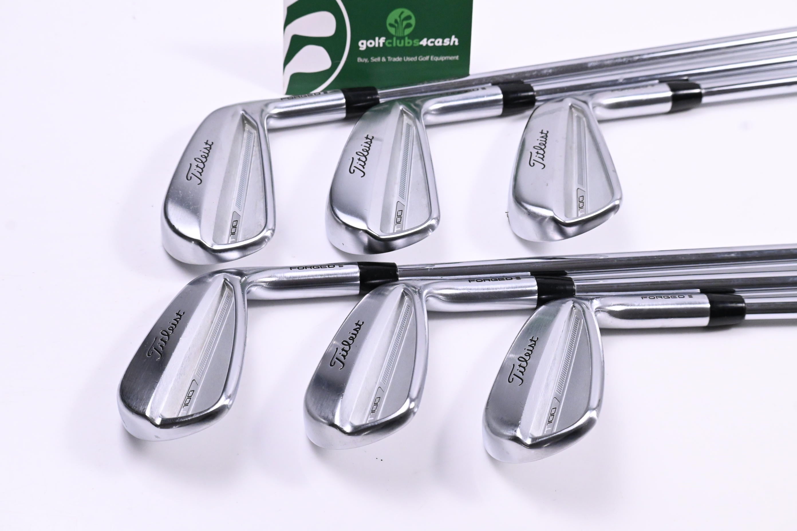 Titleist T100 2023 Irons / 5-PW / Stiff Flex AMT Tour White S300 Shafts