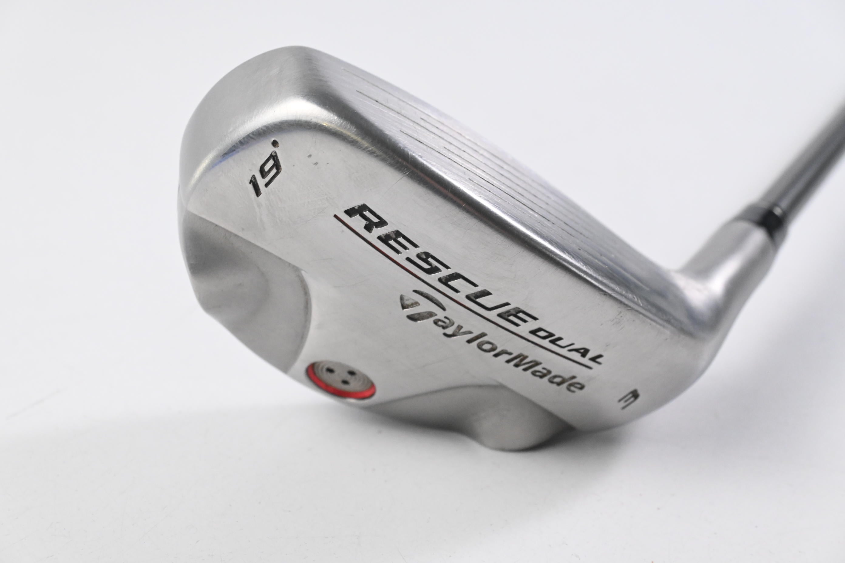 Taylormade Rescue Dual #3 Hybrid / 19 Degree / Stiff Flex Taylormade 65 Shaft