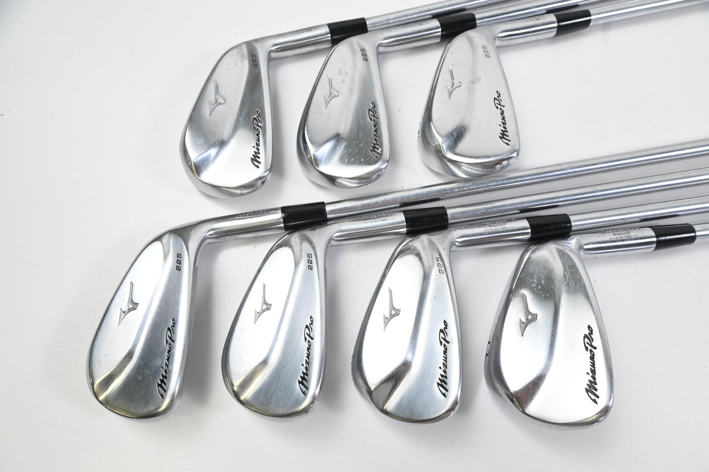 Mizuno Pro 225 Irons / 4-PW / Regular Flex Project X IO 105 Shafts