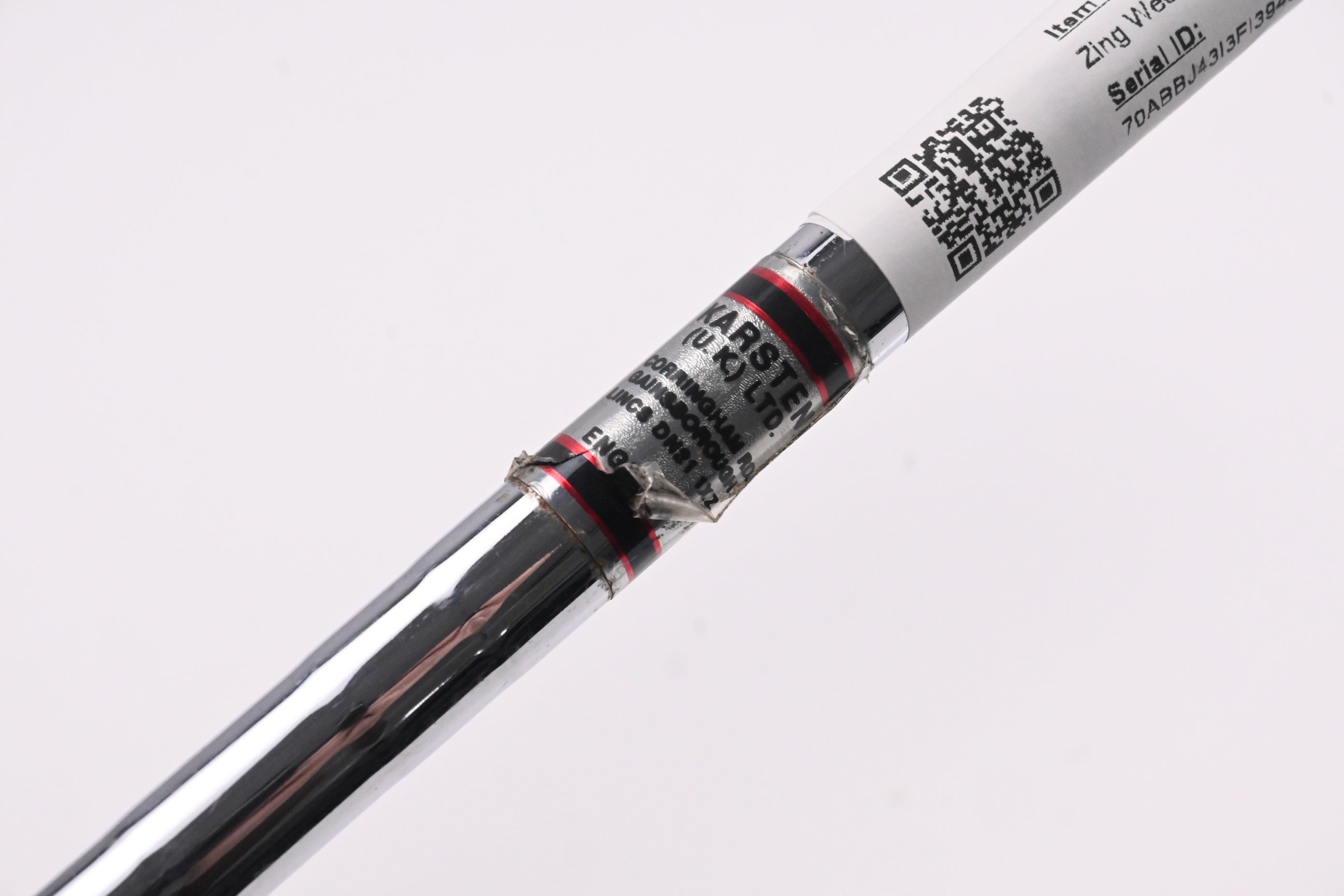 Ping Zing Sand Wedge / 52 Degree / Black Dot / Stiff Flex Ping JZ Red Shaft