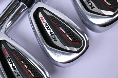 Cobra King F9 Irons / 5-PW+SW / Regular Flex Steel Shafts