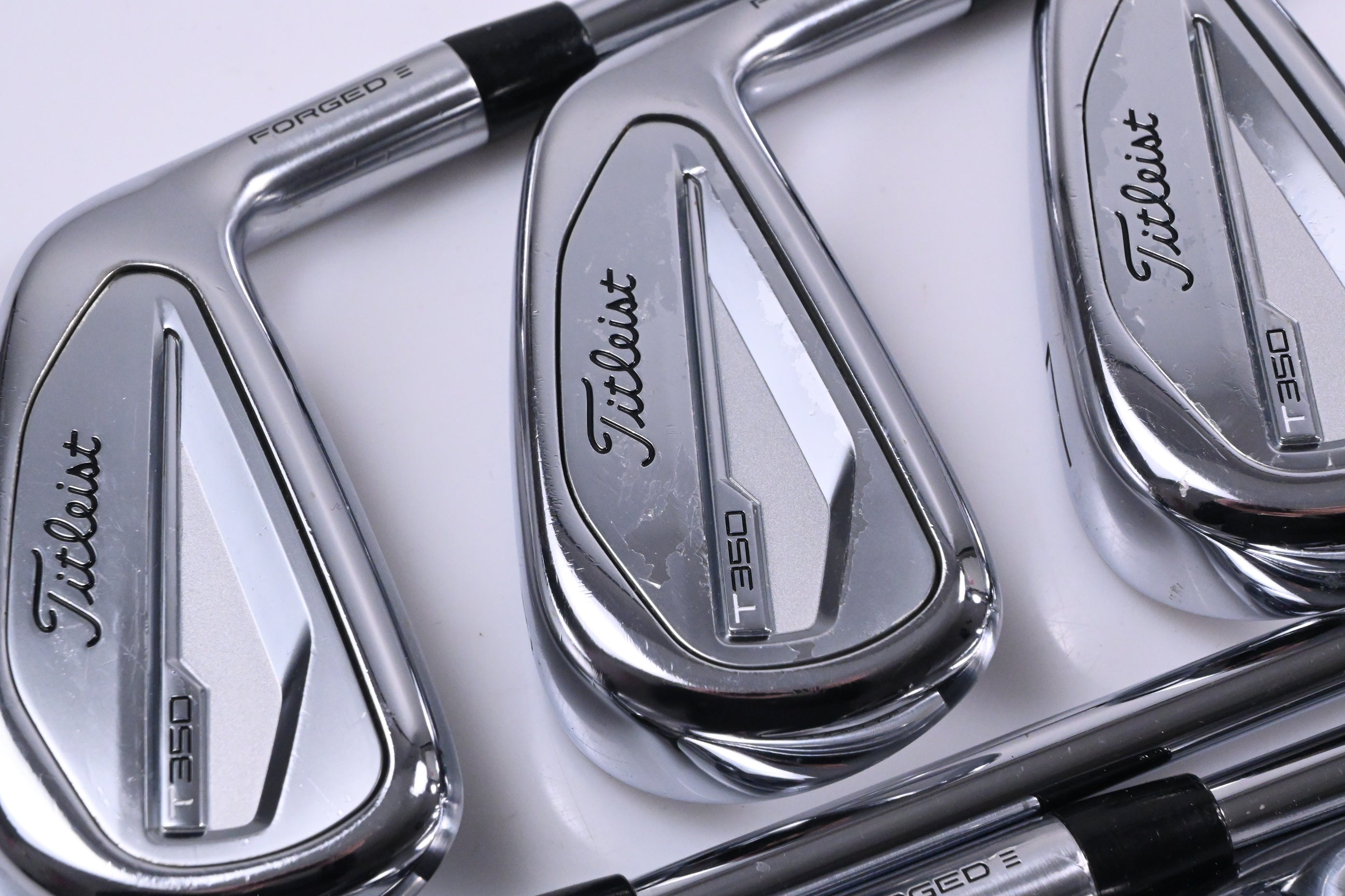 Titleist T350 Irons / 5-PW+48° / Regular Flex AMT Red R300 Shafts