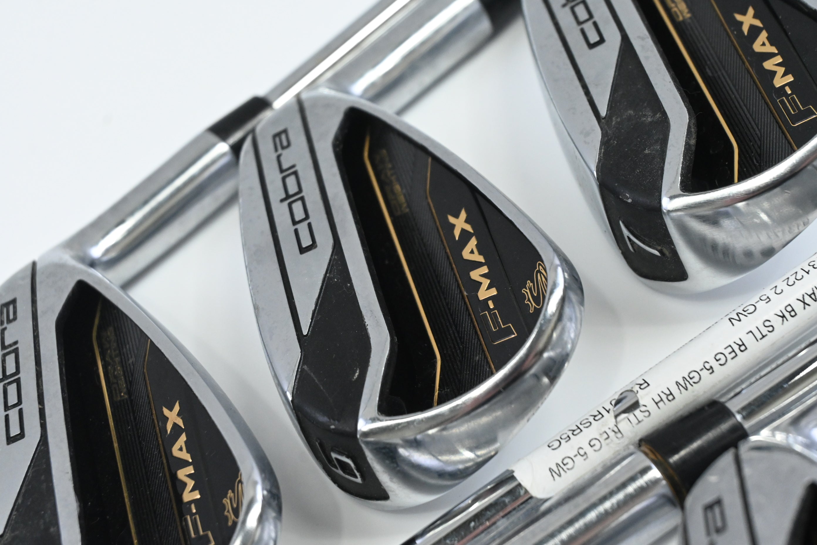 Cobra F-Max Irons / 5-PW+GW / Regular Flex Super Light Shafts