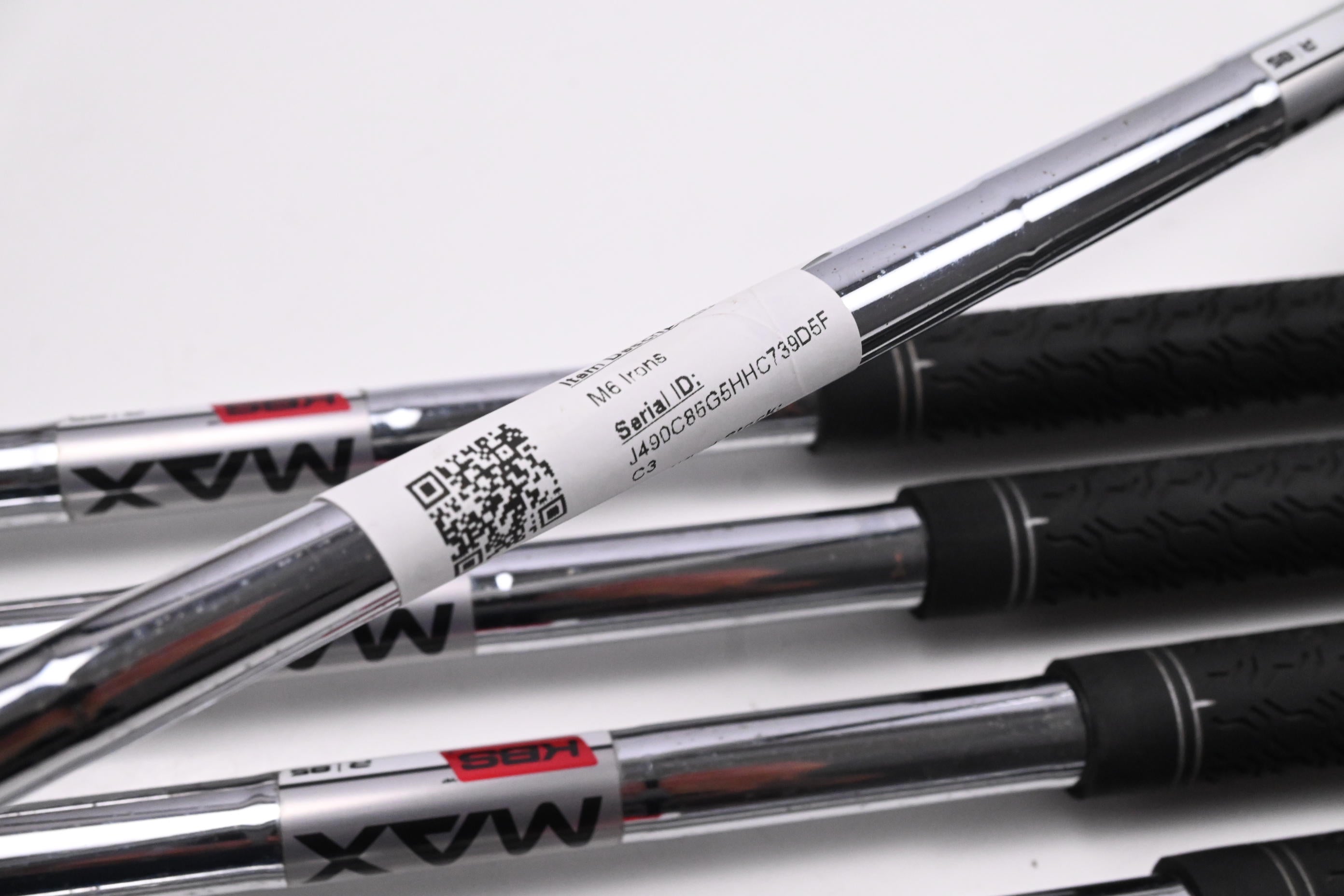 Taylormade M6 Irons / 5-PW / Regular Flex KBS MAX 85 Shafts