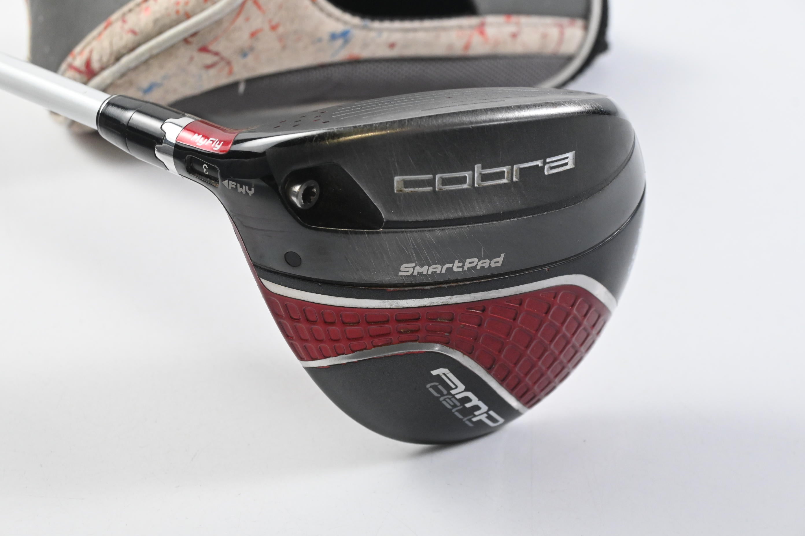 Left Hand Cobra Amp Cell #3-4 Wood / 13-16 Degree / Stiff Flex Fujikura Fuel 60