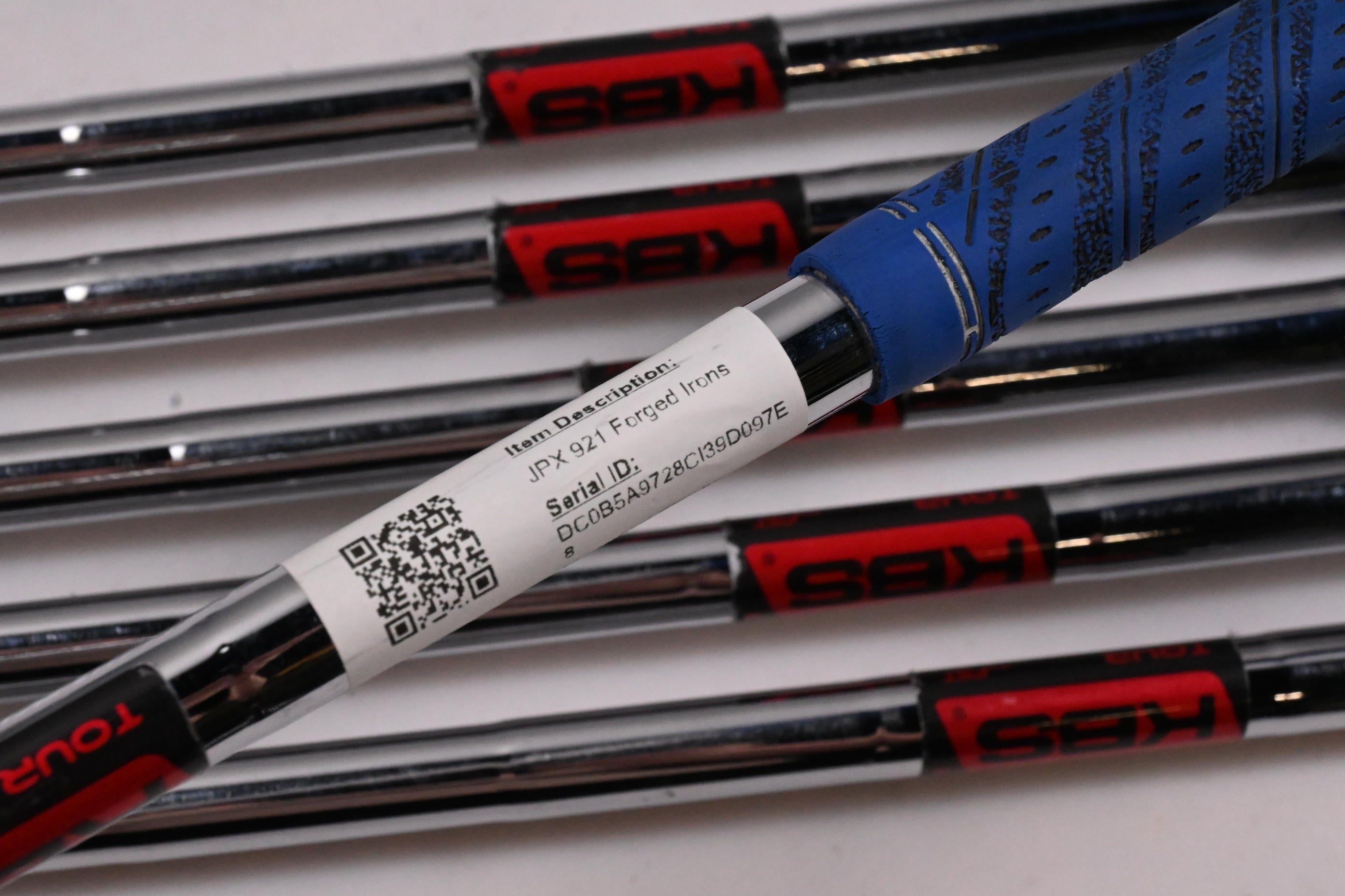 Mizuno JPX 921 Forged Irons / 5-PW / Stiff Flex KBS Tour Shafts