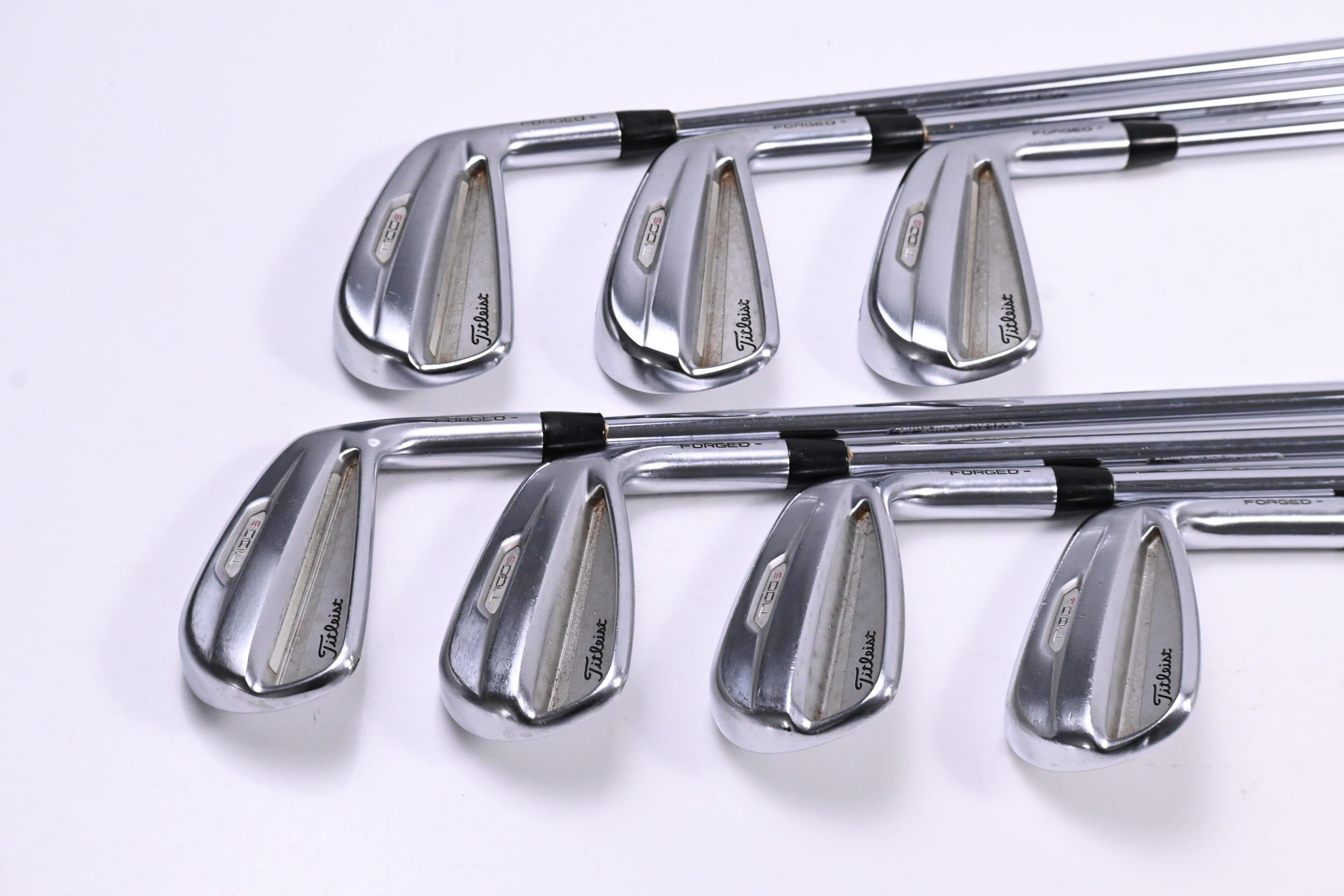 Titleist T100.S 2021 Irons / 4-PW / Stiff Flex Project X LZ 120 Shafts