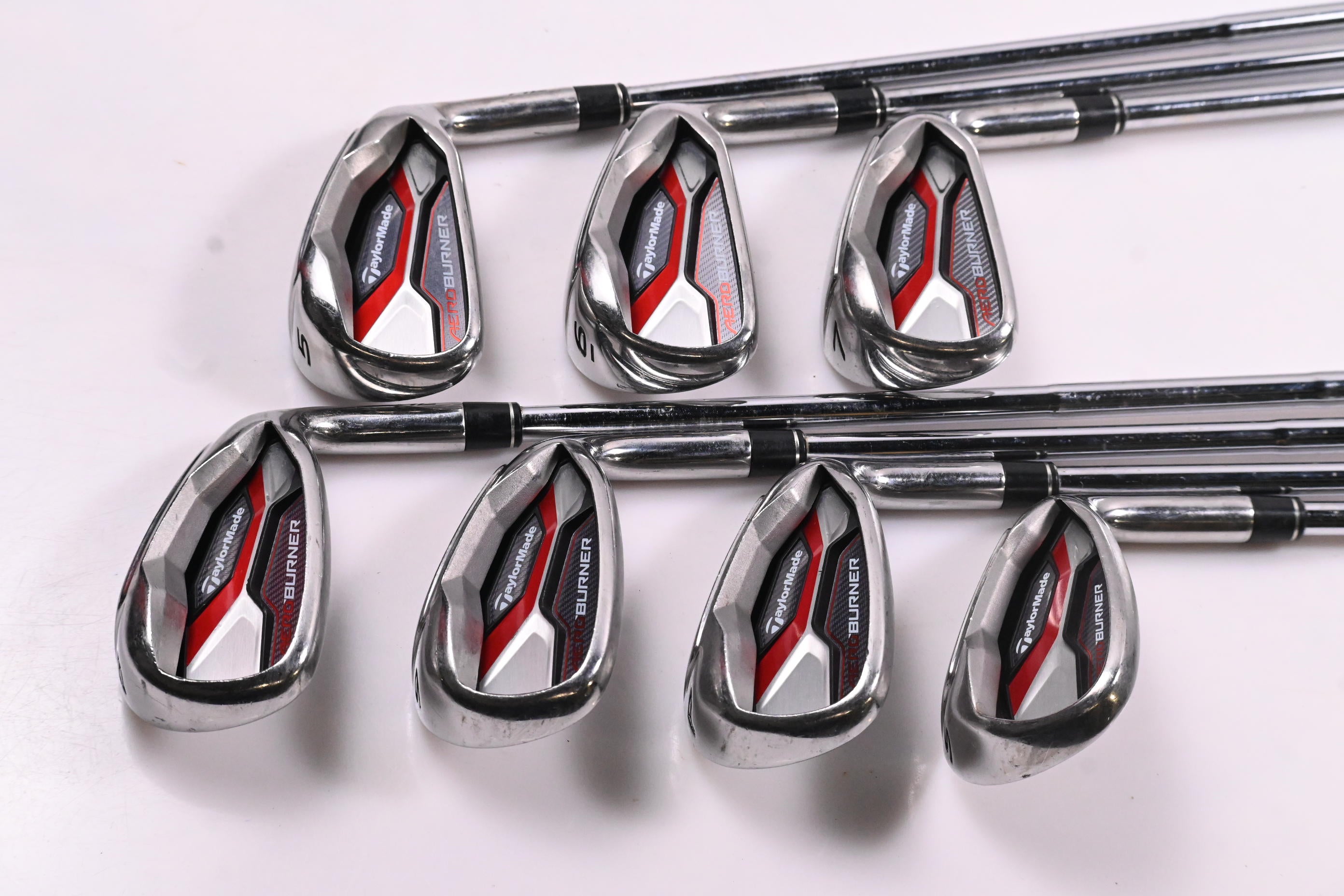 Taylormade Aeroburner HL Irons / 5-PW+SW / Regular Flex Aero Burner Shafts