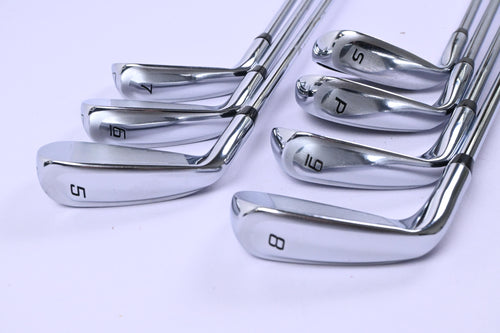 Cobra King F9 Irons / 5-PW+SW / Regular Flex Steel Shafts