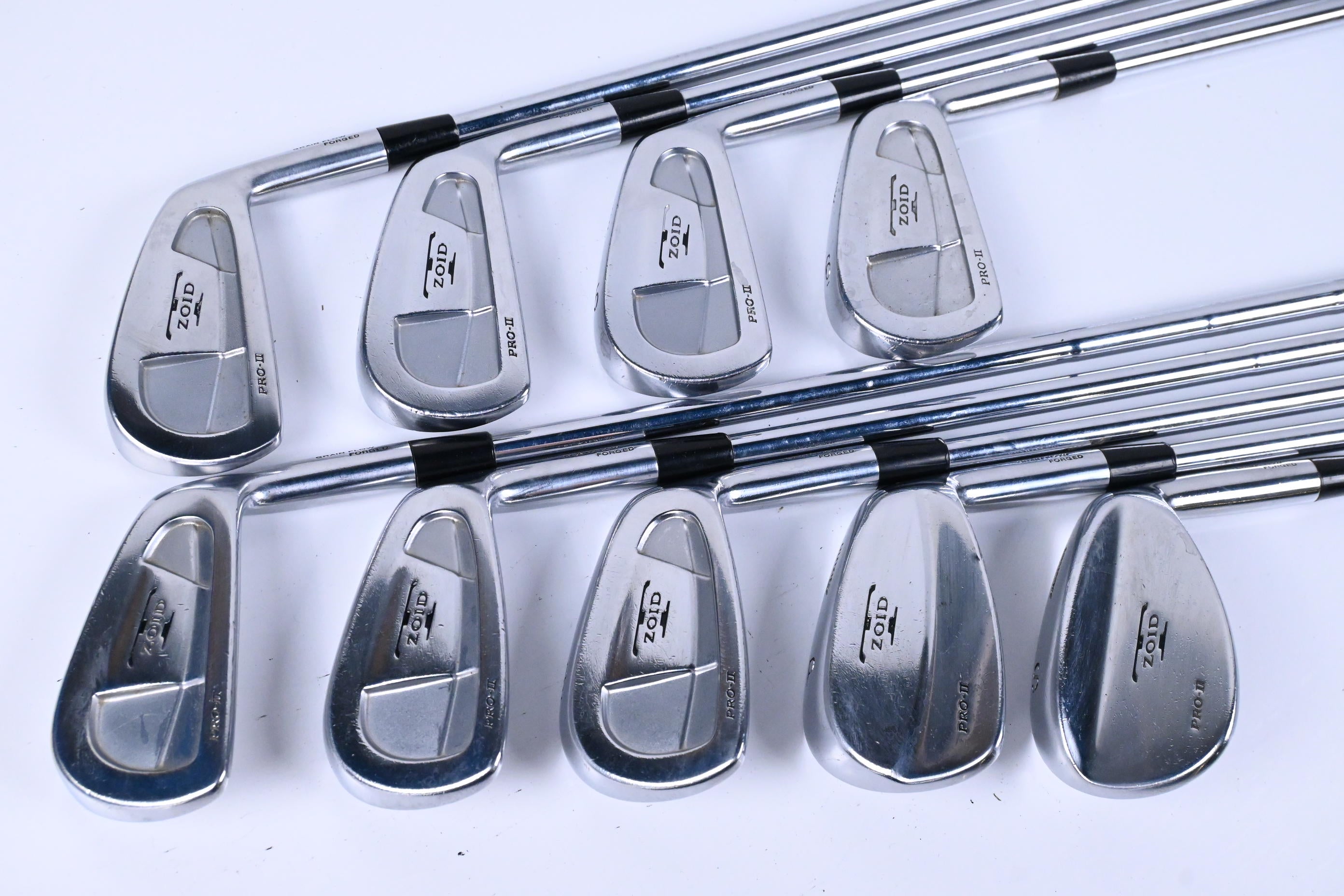 Mizuno T-Zoid Pro II Irons / 3-PW+SW / Stiff Flex Dynamic Gold S300 Shafts