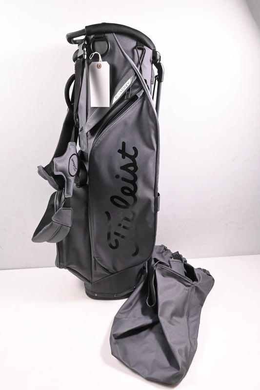 Titleist StaDry Stand Bag / 4-Way Divider / Grey, Black