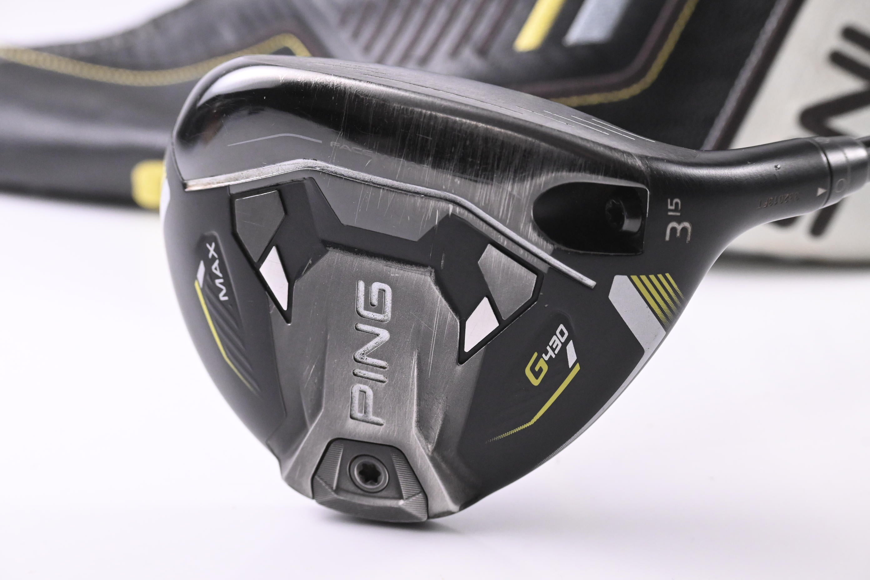 Ping G430 Max #3 Wood / 15 Degree / Stiff Flex HZRDUS Smoke RDX Red 70 Shaft