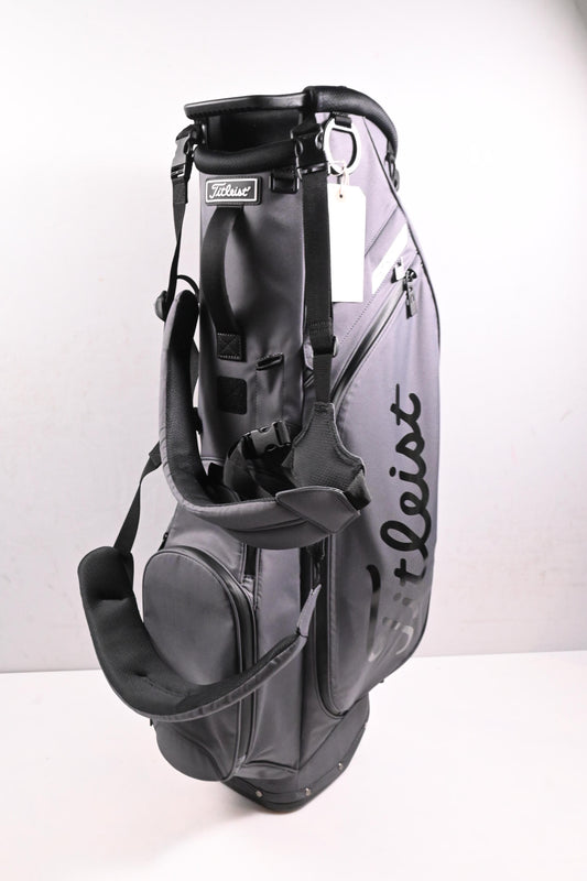 Titleist StaDry Stand Bag / 4-Way Divider / Grey, Black