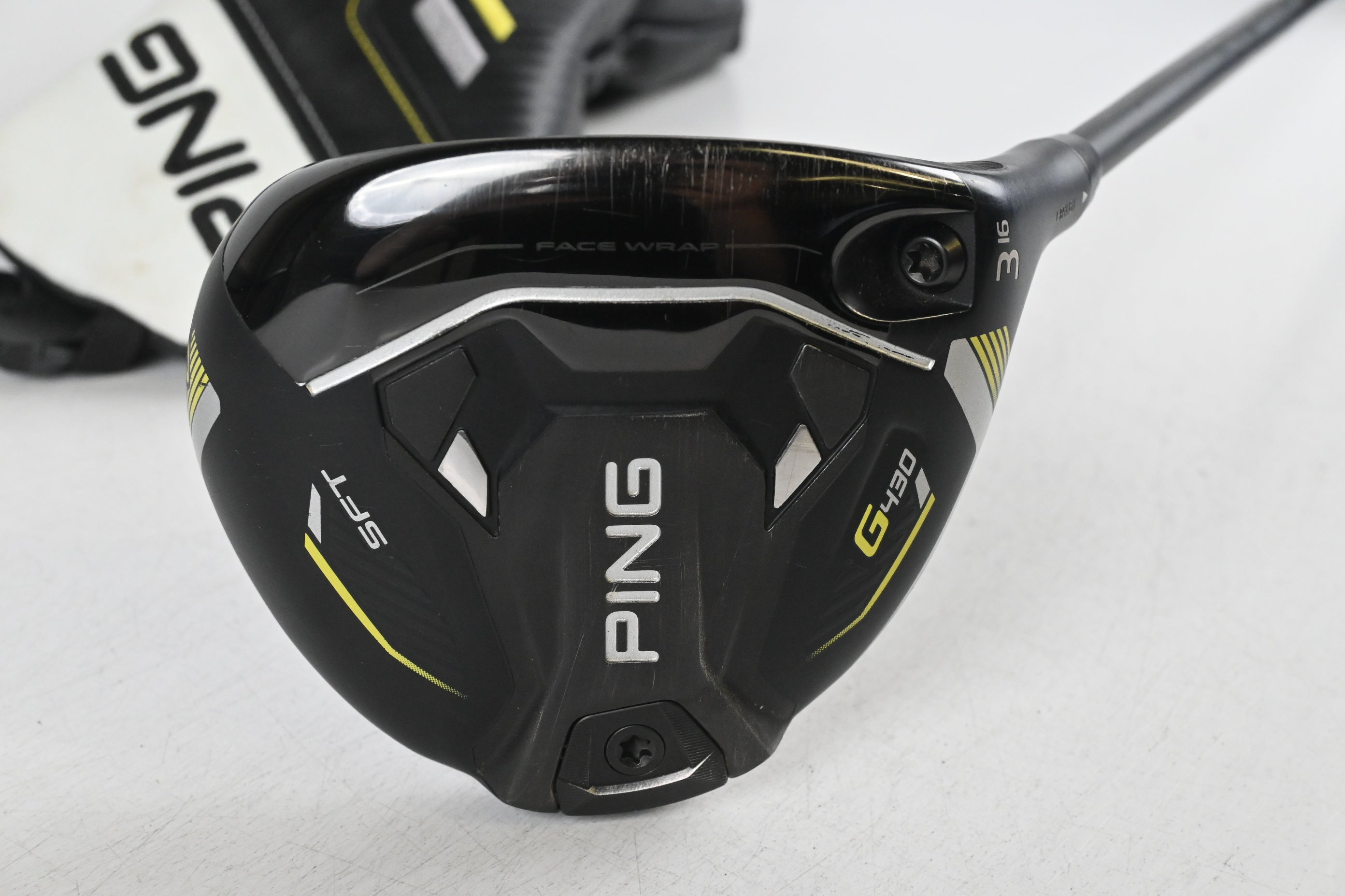 Ping G430 SFT #3 Wood / 16 Degree / Stiff Flex Ping Alta CB Black 65 Shaft