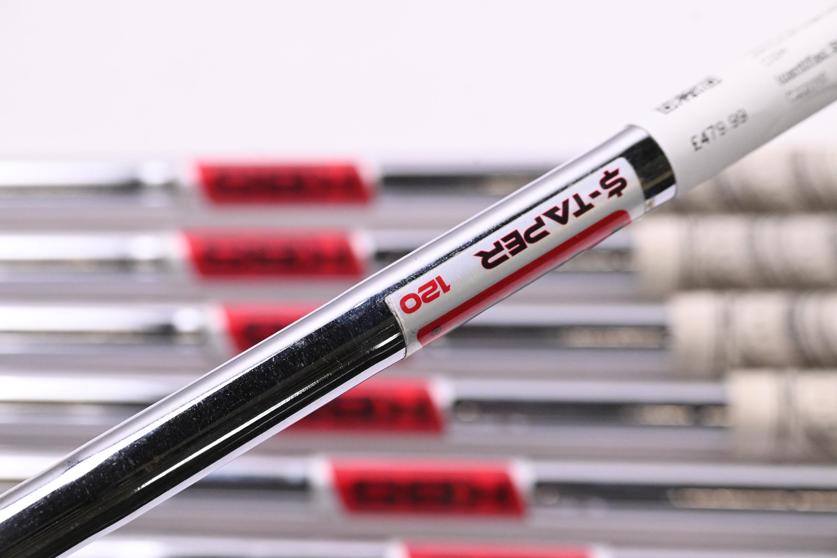 Cobra King MB/CB Combo Irons / 4-PW / Stiff Flex KBS $-Taper 120 Shafts