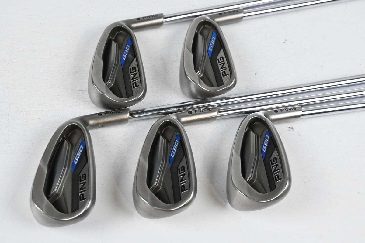 Ping G30 Irons / 6-PW / Black Dot / Regular Flex Ping CFS Shafts
