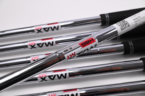 Taylormade Qi Max Irons / 5-PW+SW / Stiff Flex KBS MAX MT 85 Steel Shafts