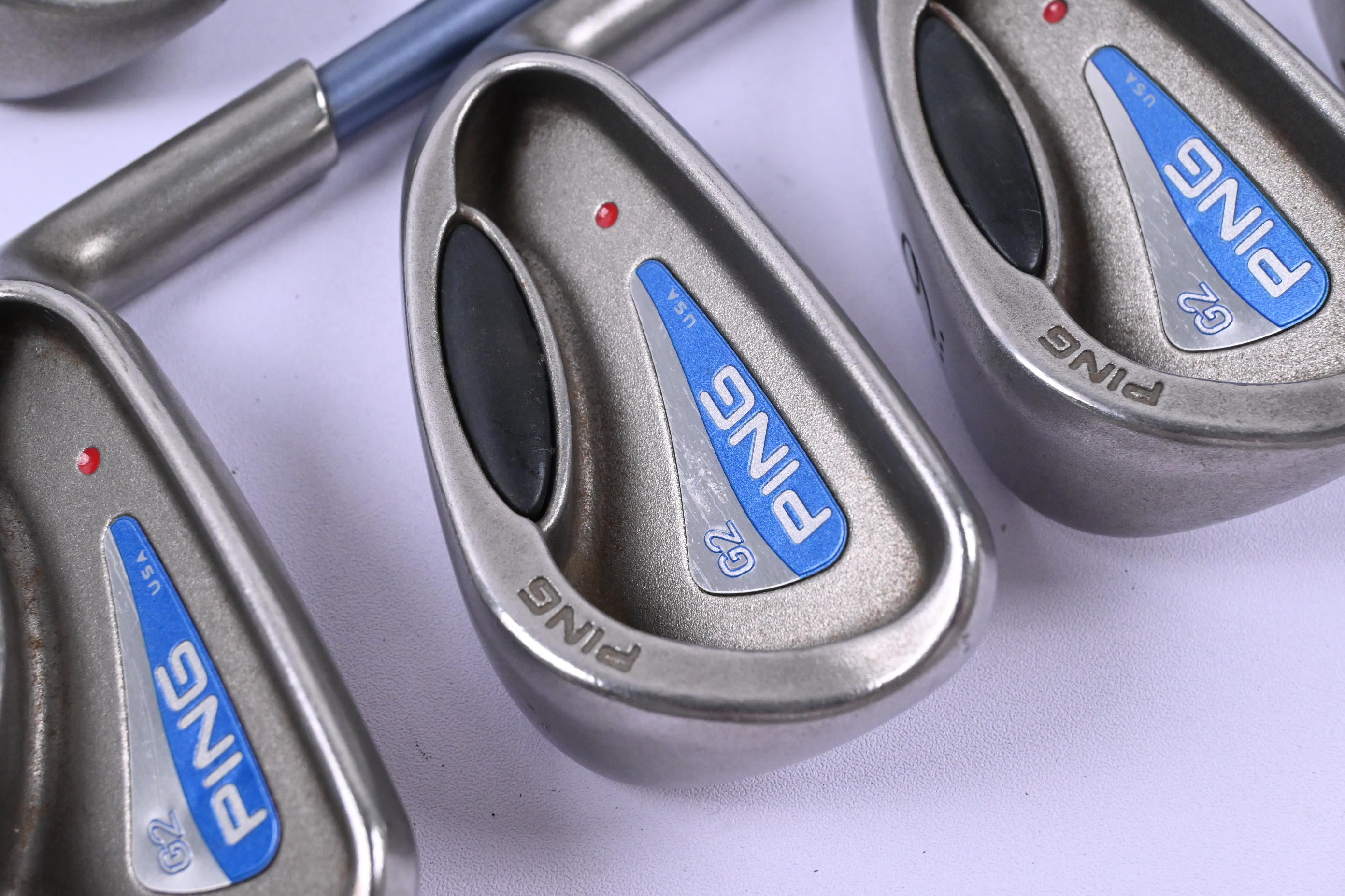 Ladies Ping G2 Irons / 4-PW / Red Dot / Ladies Flex Ping TFC 100 Shafts