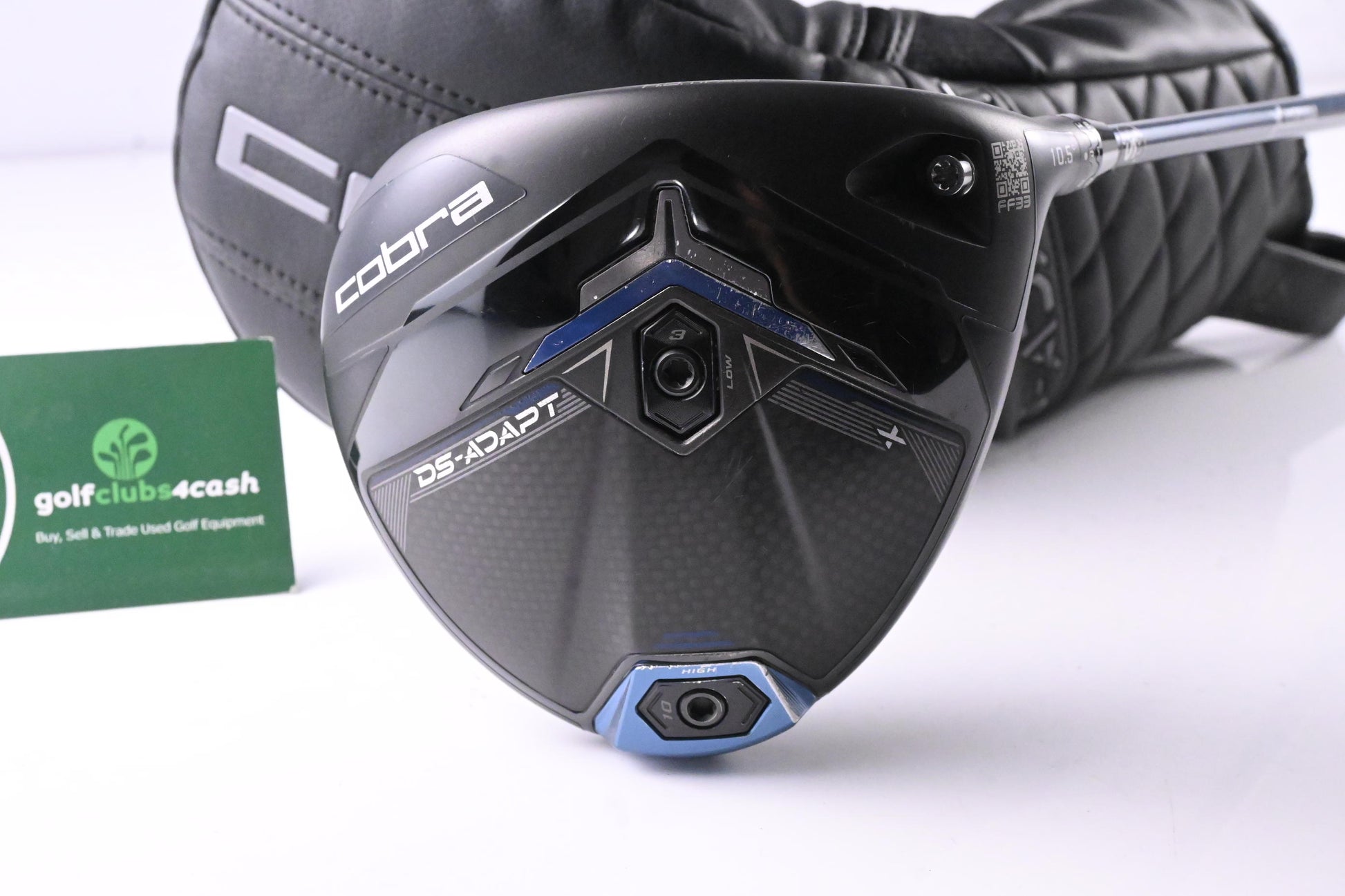 Cobra DS-Adapt X Driver / 10.5 Degree / Stiff Flex Denali Blue 60 Shaft
