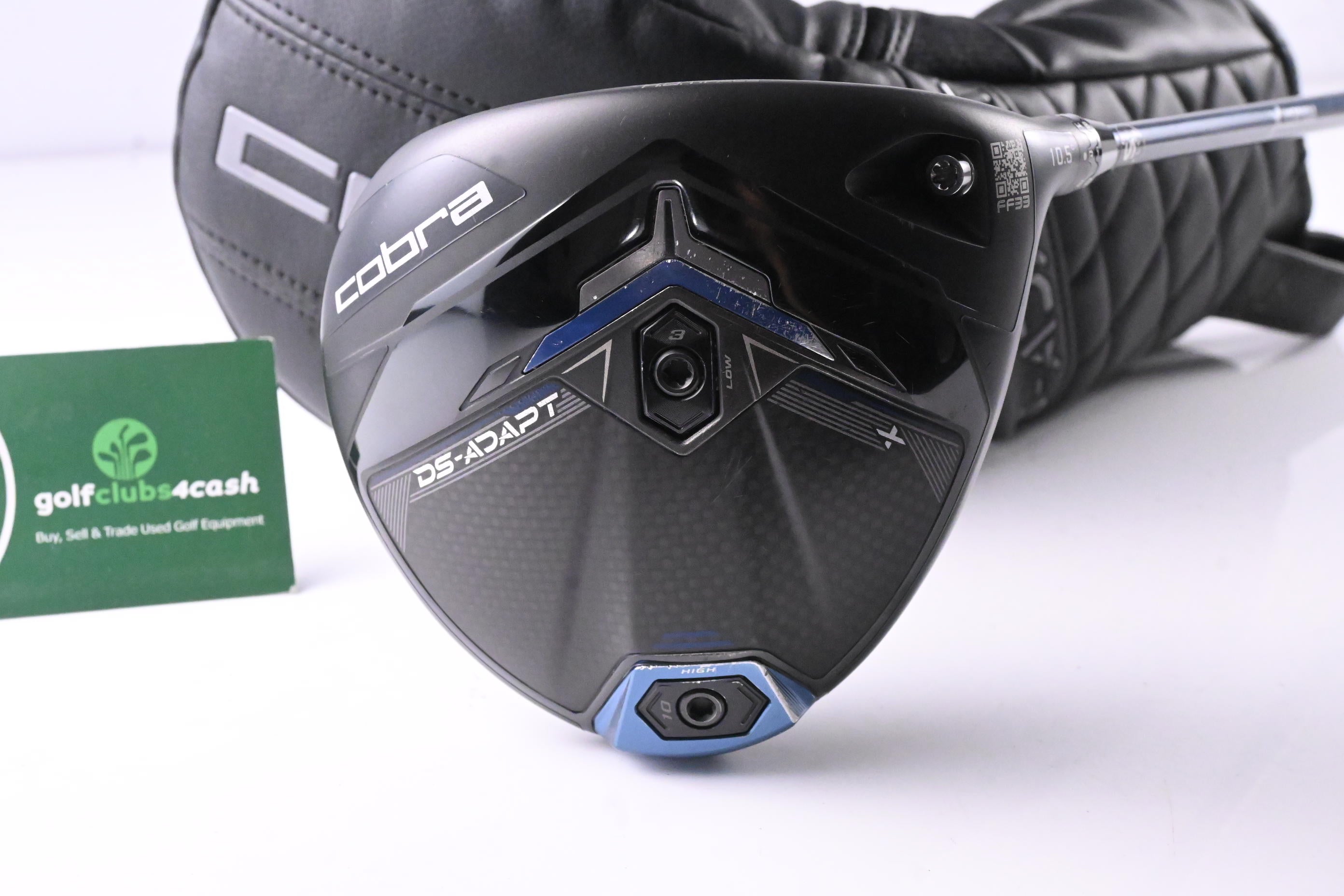 Cobra DS-Adapt X Driver / 10.5 Degree / Stiff Flex Denali Blue 60 Shaft