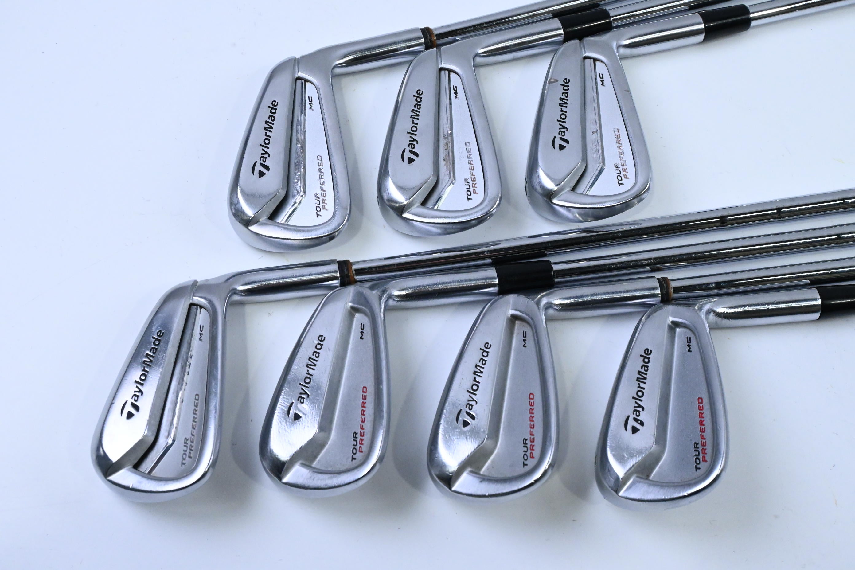 Taylormade Tour Preferred MC 2014 Irons / 4-PW / Stiff Flex KBS Tour Shafts