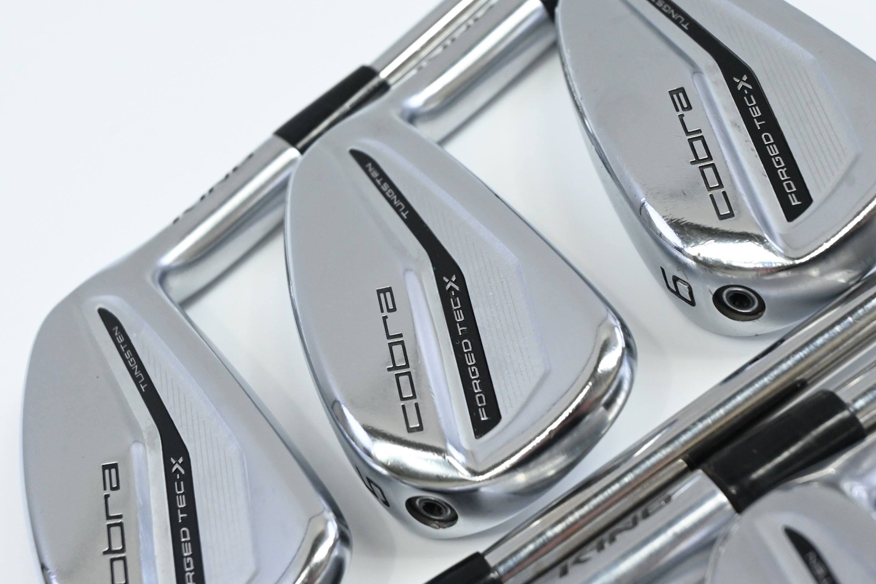 Cobra Forged Tec X 2022 Irons / 4-PW / Regular Flex KBS Tour Lite Shafts