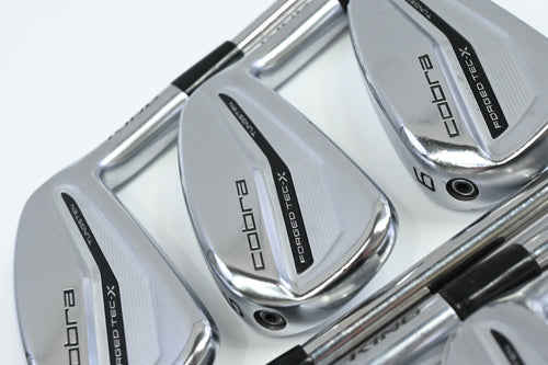 Cobra Forged Tec X 2022 Irons / 4-PW / Regular Flex KBS Tour Lite Shafts
