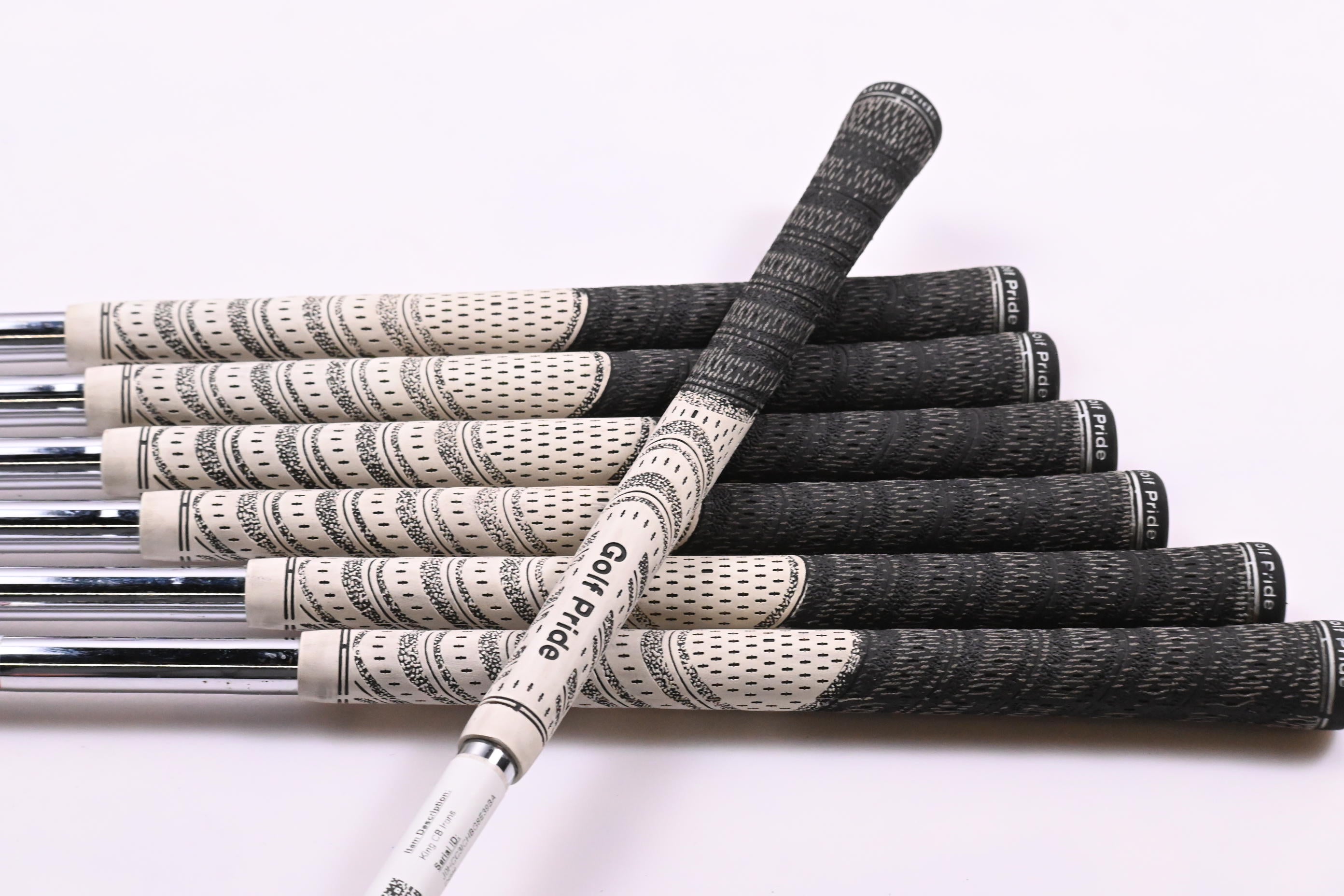 Cobra King MB/CB Combo Irons / 4-PW / Stiff Flex KBS $-Taper 120 Shafts