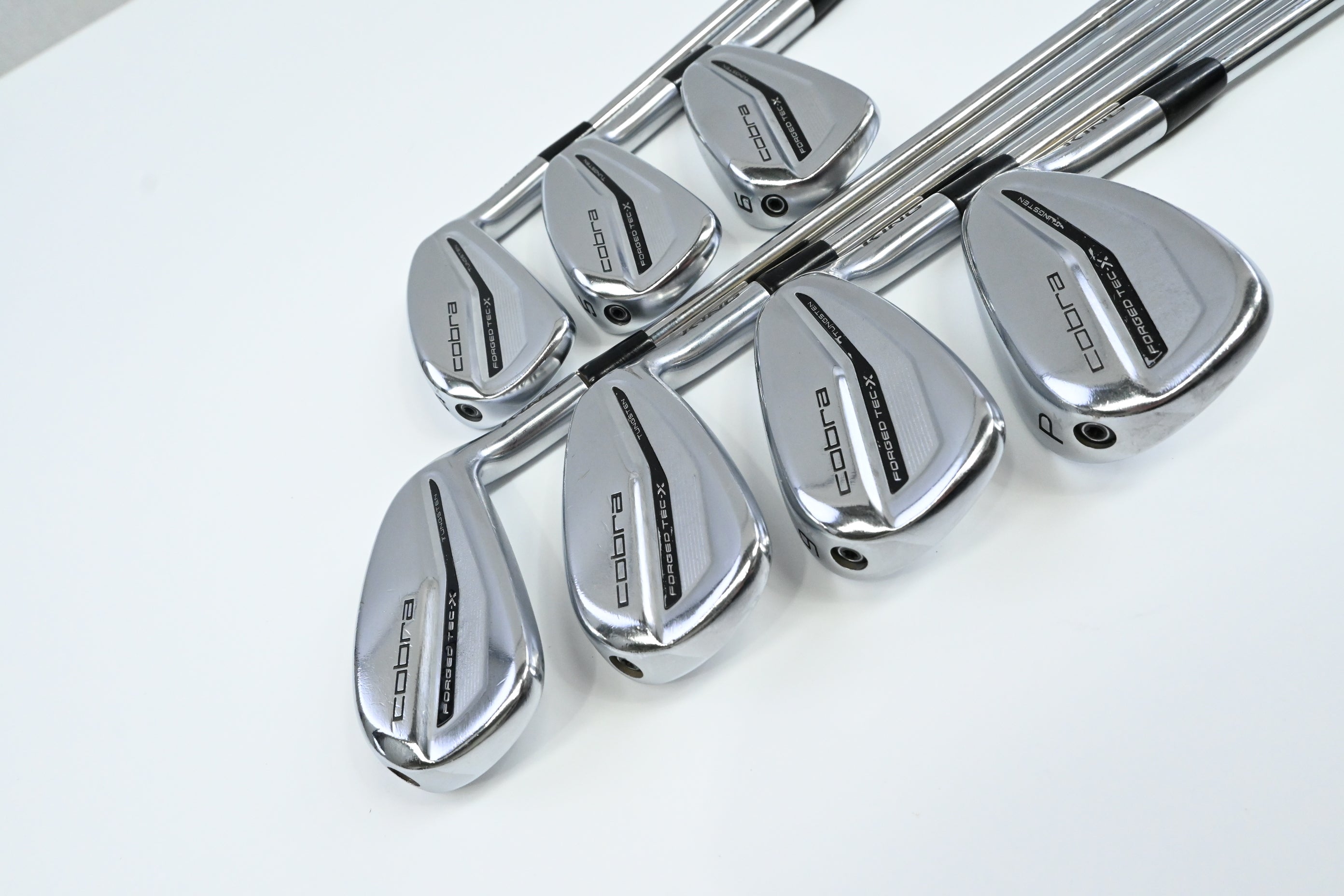 Cobra Forged Tec X 2022 Irons / 4-PW / Regular Flex KBS Tour Lite Shafts