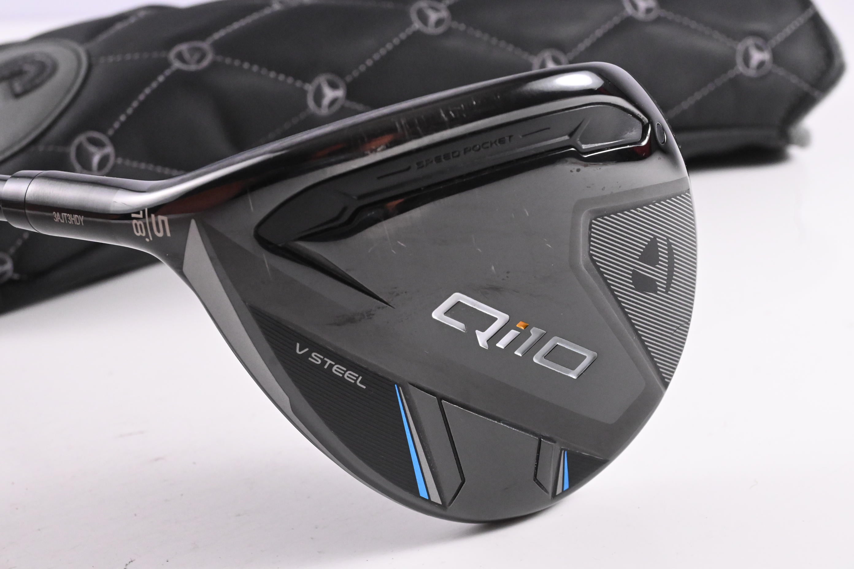 Left HandTaylormade Qi10 #5 Wood / 18 Degree / Stiff Flex Ventus TR Blue 6 Shaft