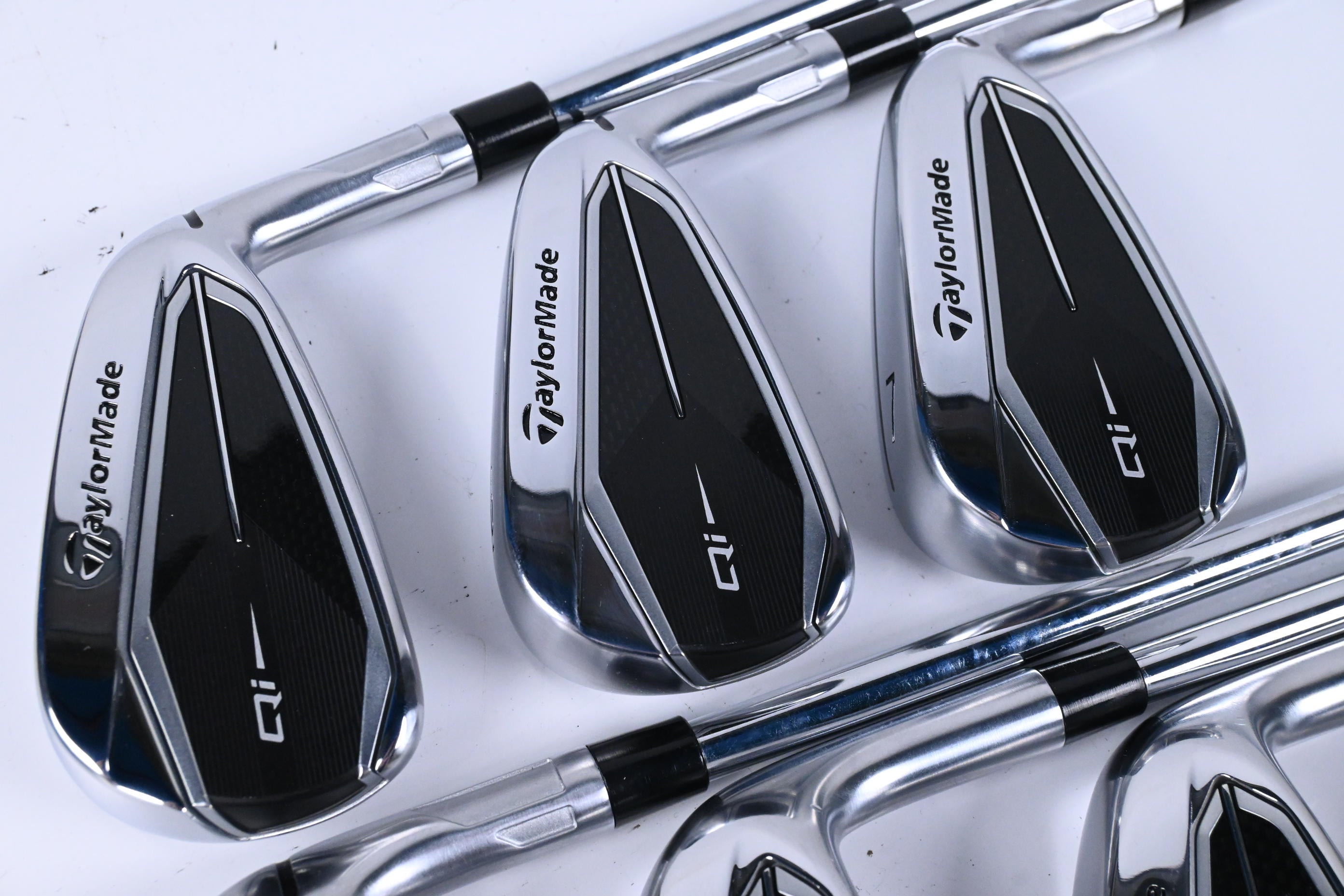 Taylormade Qi Irons / 5-PW+SW / Stiff Flex KBS MAX MT 85 Shafts