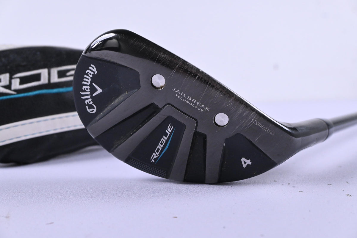 Callaway Rogue #4 Hybrid / 21 Degree / Regular Flex Aldila Synergy 60 Shaft