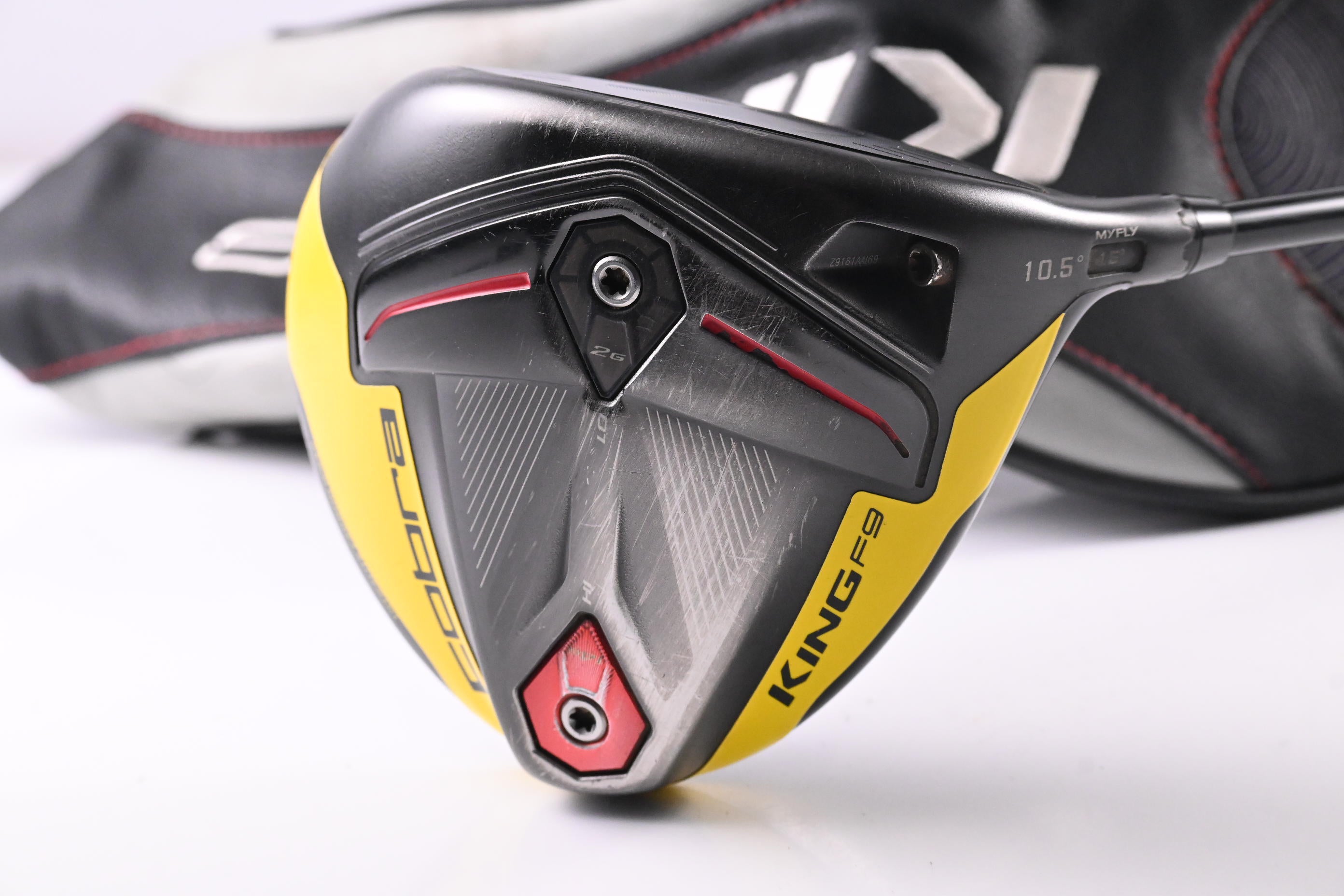 Cobra King F9 Driver / 10.5 Degree / Stiff Flex Atmos Blue Tour Spec 6 Shaft