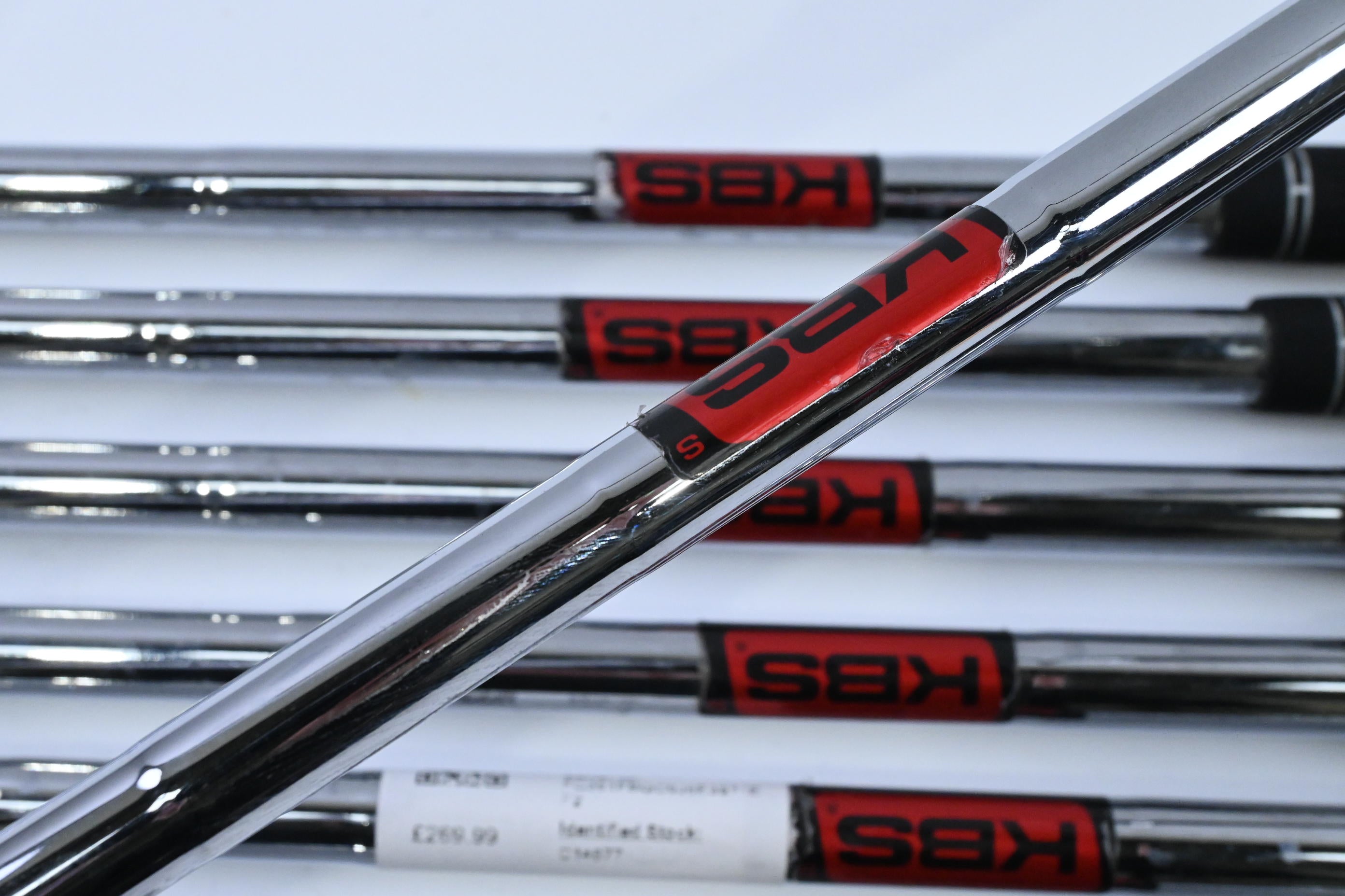 Taylormade Tour Preferred MC 2014 Irons / 4-PW / Stiff Flex KBS Tour Shafts