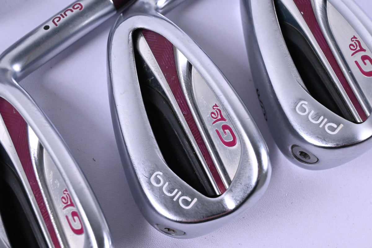 Ladies Ping G Le2 Irons / 6-PW+SW / Black Dot / Ladies Flex Ping ULT 240 Shafts