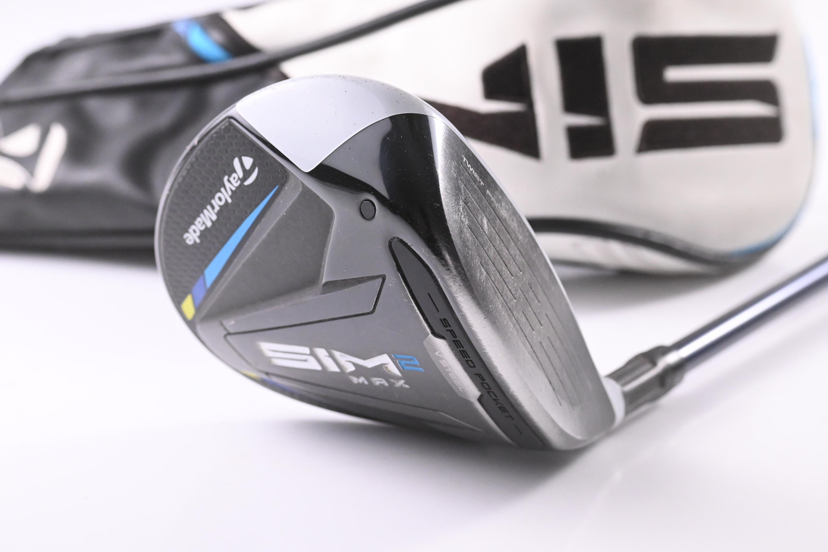 Taylormade SIM2 Max #3 Wood / 15 Degree / Stiff Flex Fujikura Ventus Blue 6