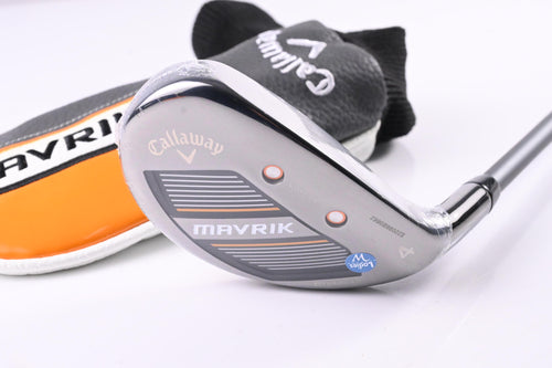 Ladies Callaway Mavrik Max #4 Hybrid / 24 Degree / Ladies Flex Catalyst 45 Shaft