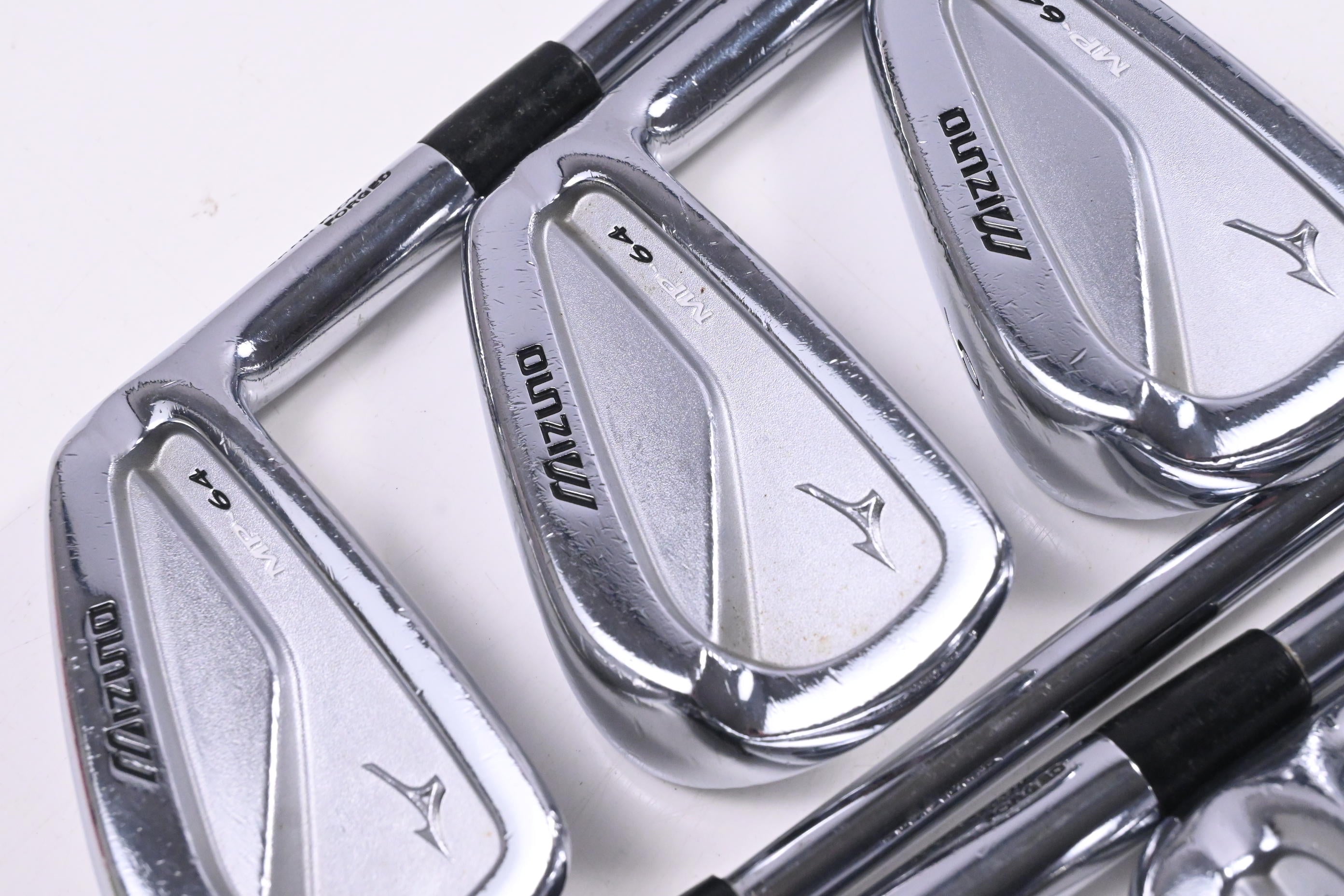 Mizuno MP-64 Irons / 4-PW / Stiff Flex Project X Rifle Shafts