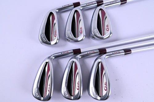 Ladies Ping G Le2 Irons / 6-PW+SW / Black Dot / Ladies Flex Ping ULT 240 Shafts