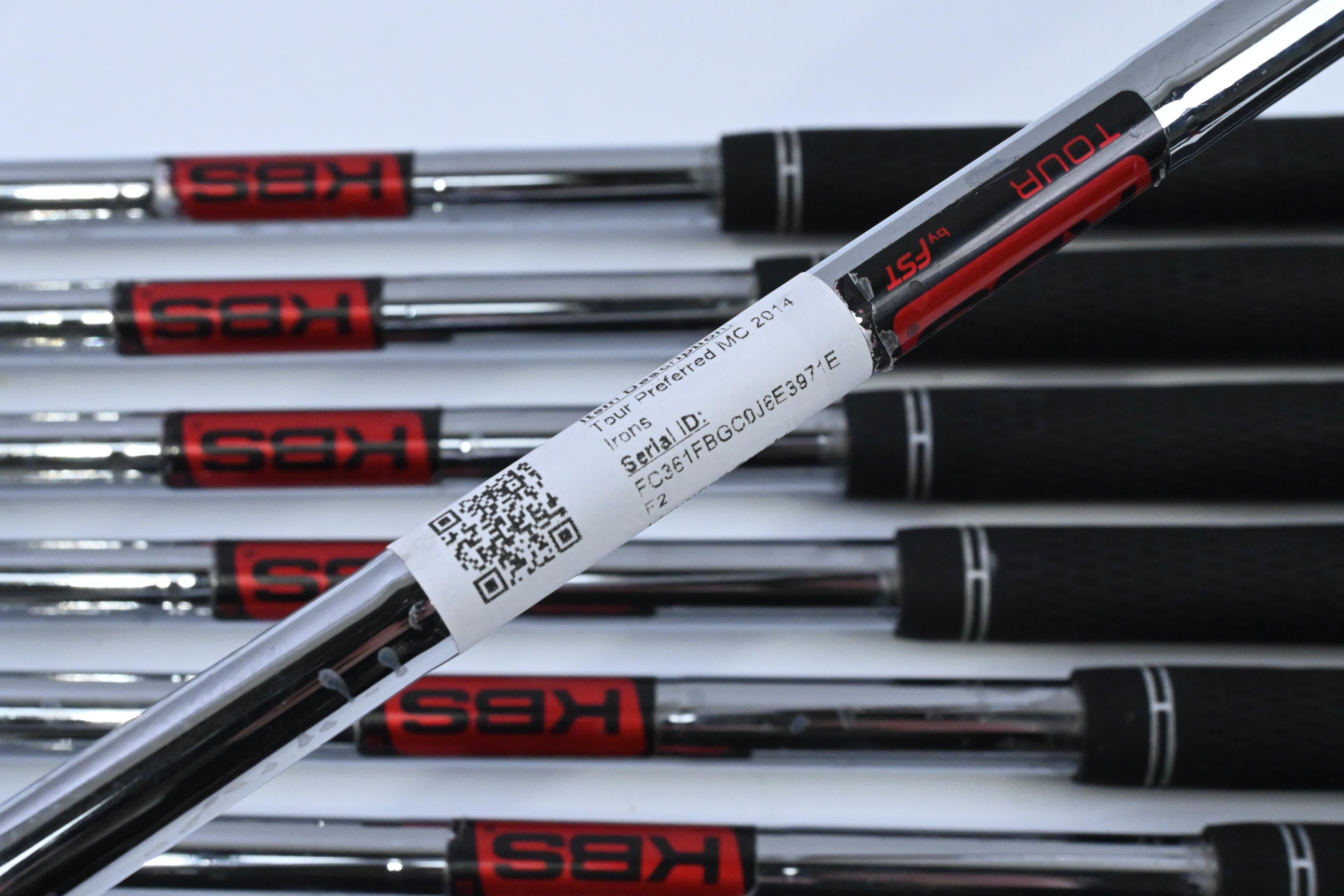 Taylormade Tour Preferred MC 2014 Irons / 4-PW / Stiff Flex KBS Tour Shafts