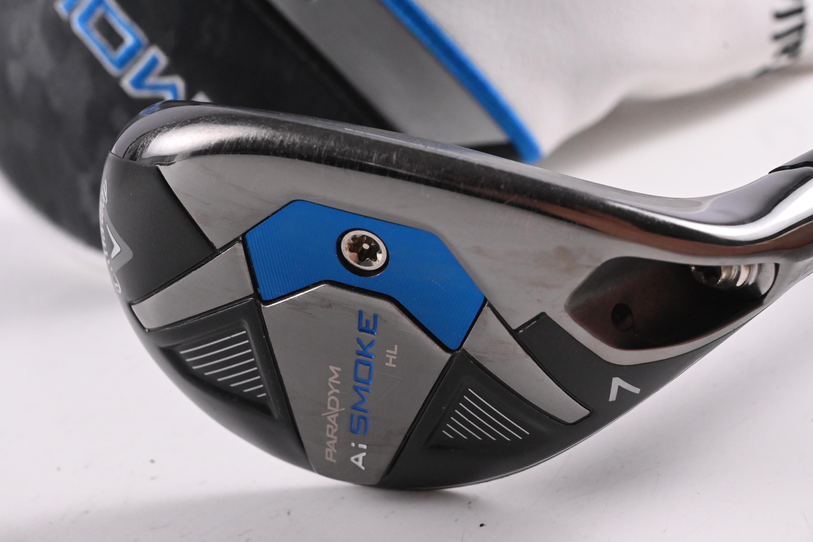Callaway Paradym Ai Smoke HL #7 Hybrid / 30 Degree / Senior Flex CYPHER 50 Shaft