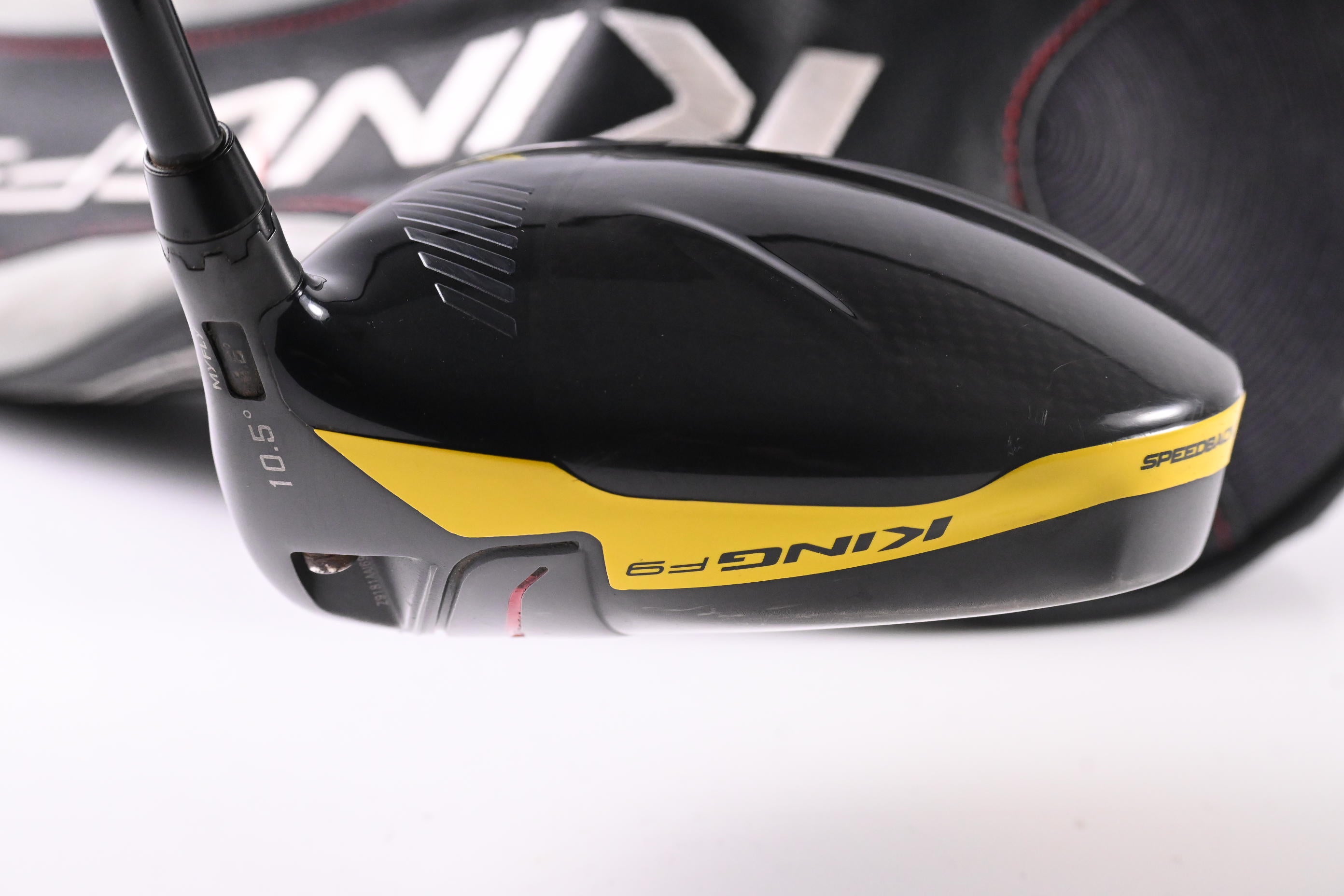 Cobra King F9 Driver / 10.5 Degree / Stiff Flex Atmos Blue Tour Spec 6 Shaft