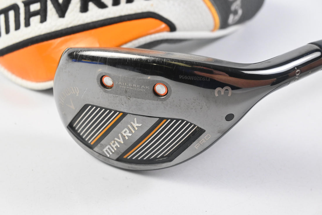 Callaway Mavrik Pro #3 Hybrid / 20 Degree / Stiff Flex KBS Hybrid 80 Shaft