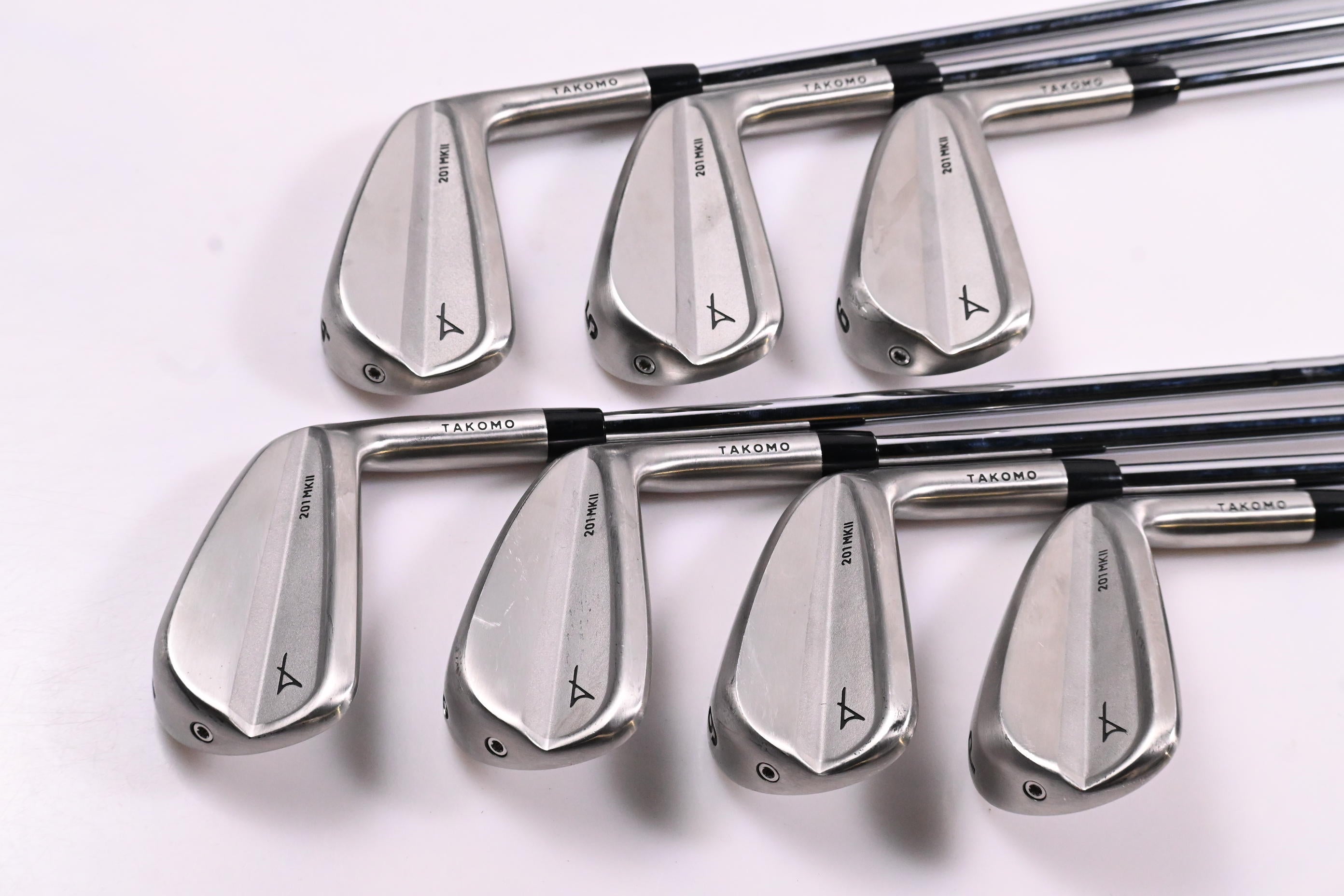 Takomo 201 MK II Irons / 4-PW / Regular Flex KBS Tour 110 Shafts