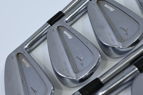 Mizuno MP-18 SC/MB Combo Irons / 3-PW / Stiff Flex KBS Tour C-Taper 120 Shafts