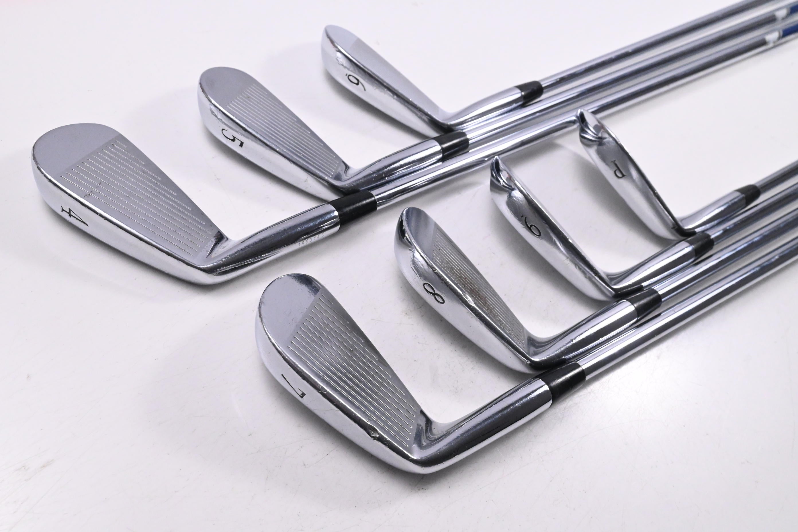 Mizuno MP-64 Irons / 4-PW / Stiff Flex Project X Rifle Shafts