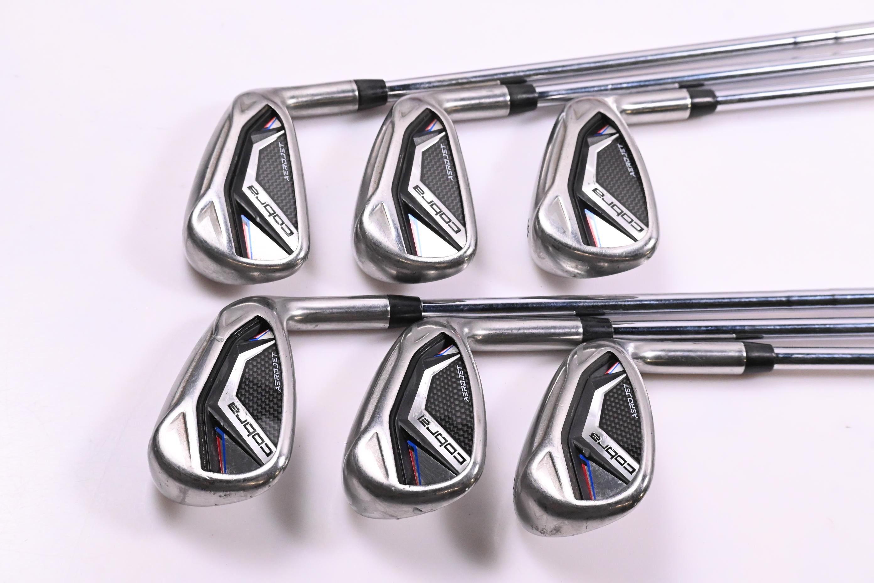 Cobra Aerojet Irons / 6-PW+GW / Regular Flex KBS Tour Lite Shafts